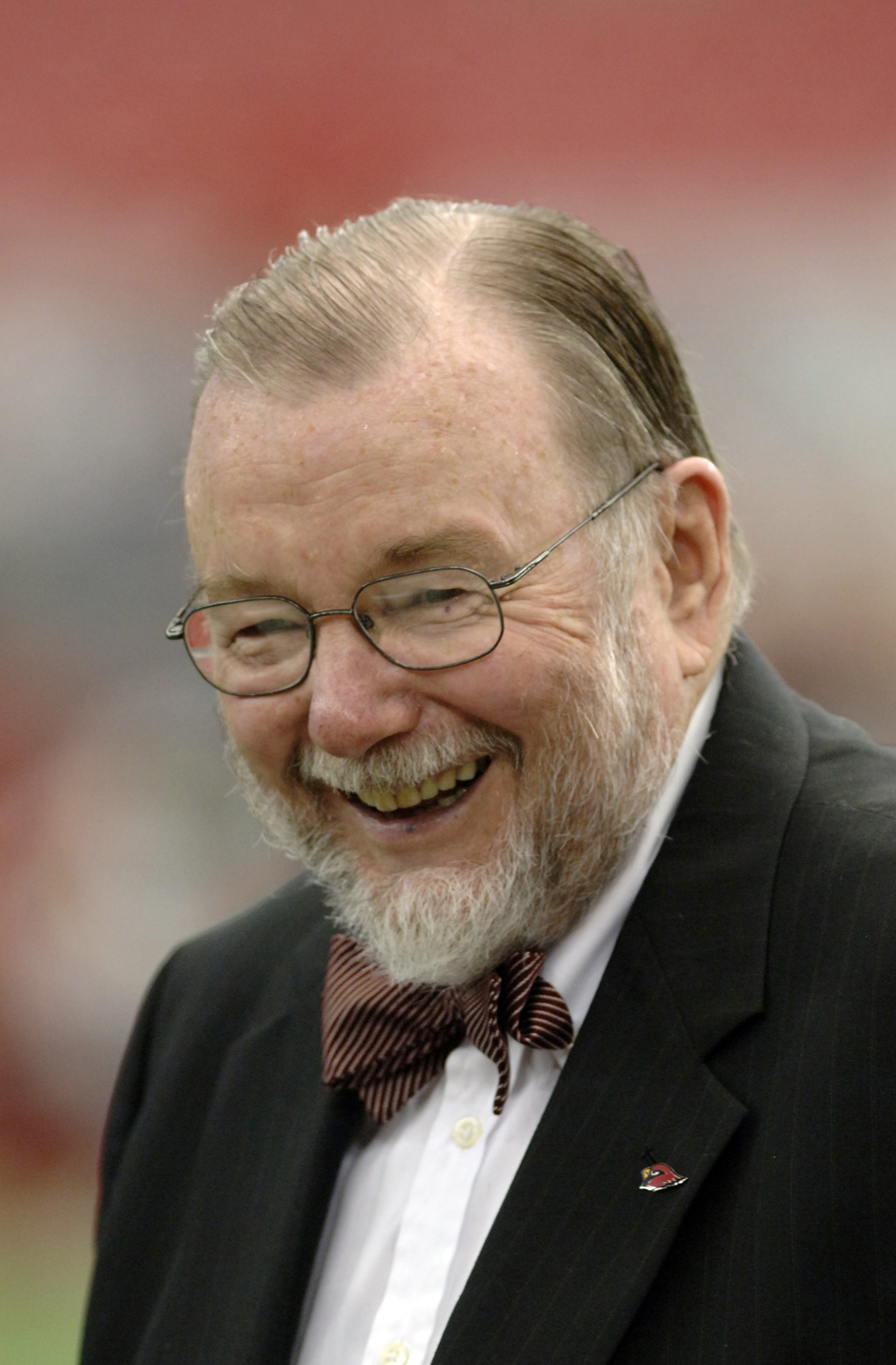 Arizona Cardinals  owner Bill Bidwell before play   against Pittsburgh Steelers August 12, 2006.  The Cardinals opened a new stadium in Glendale, Arizona and won 21 - 13.  (Photo by Al Messerschmidt/Getty Images)