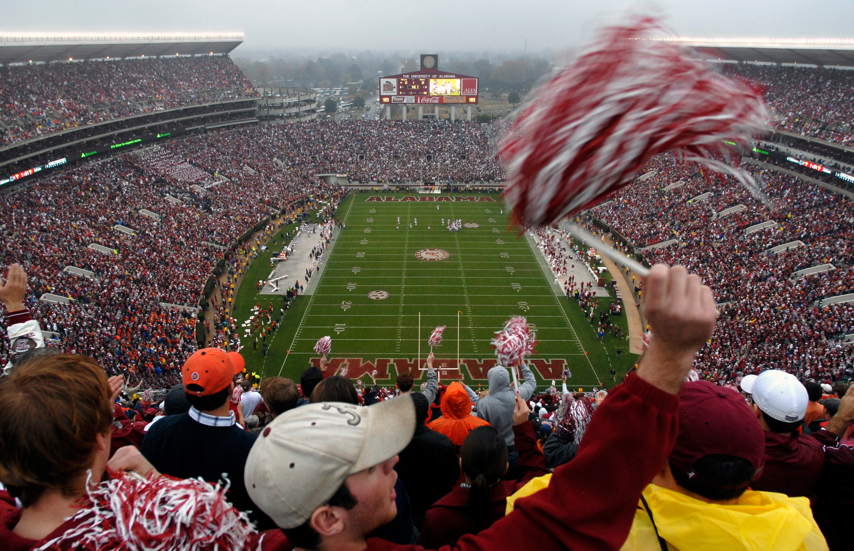 Bryant Denny Stadium, 2008 Iron Bowl