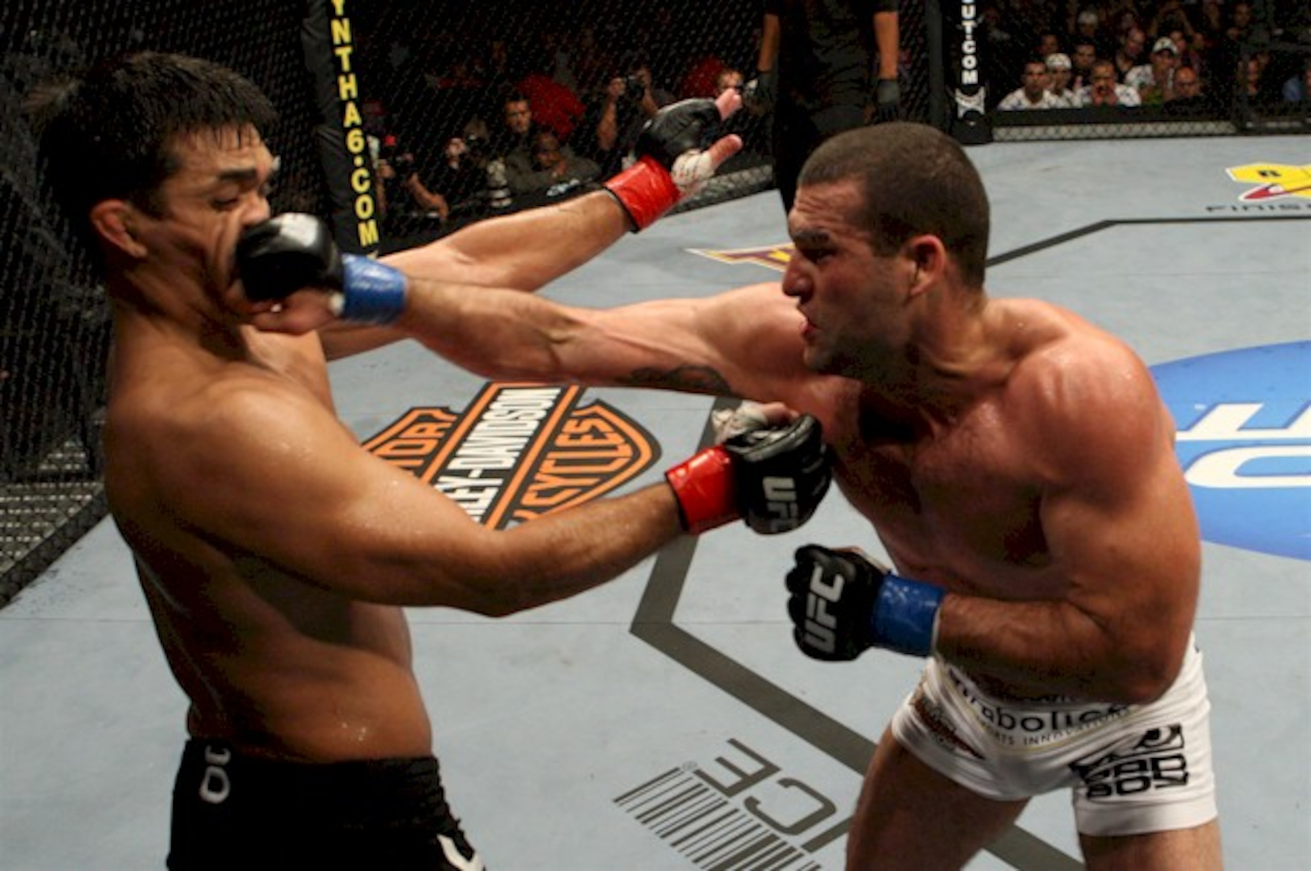 Machida is not used to getting beat to the punch, Shogun didnt get the memo
