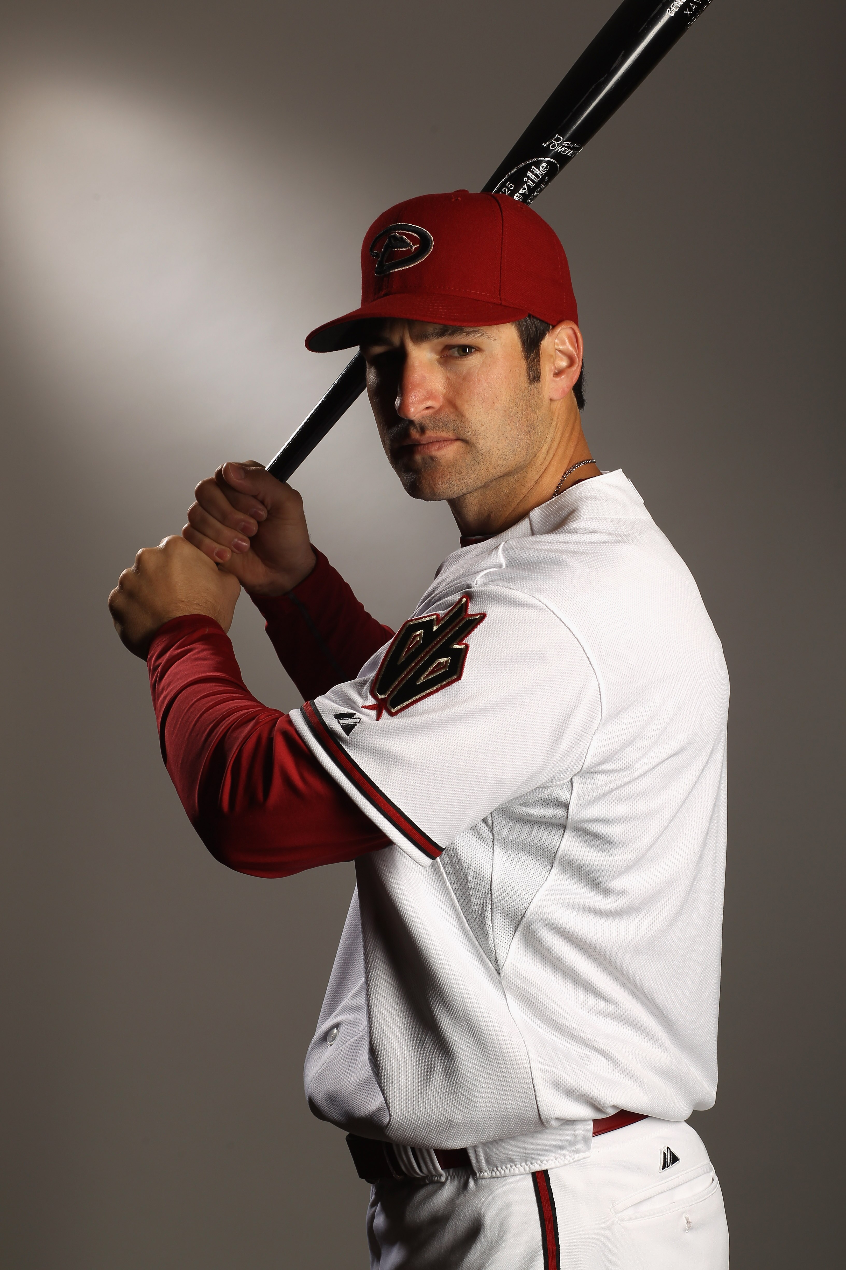 SCOTTSDALE, AZ - FEBRUARY 21:  Xavier Nady #22 of the Arizona Diamondbacks poses for a portrait at Salt River Fields at Talking Stick on February 21, 2011 in Scottsdale, Arizona.  (Photo by Ezra Shaw/Getty Images)