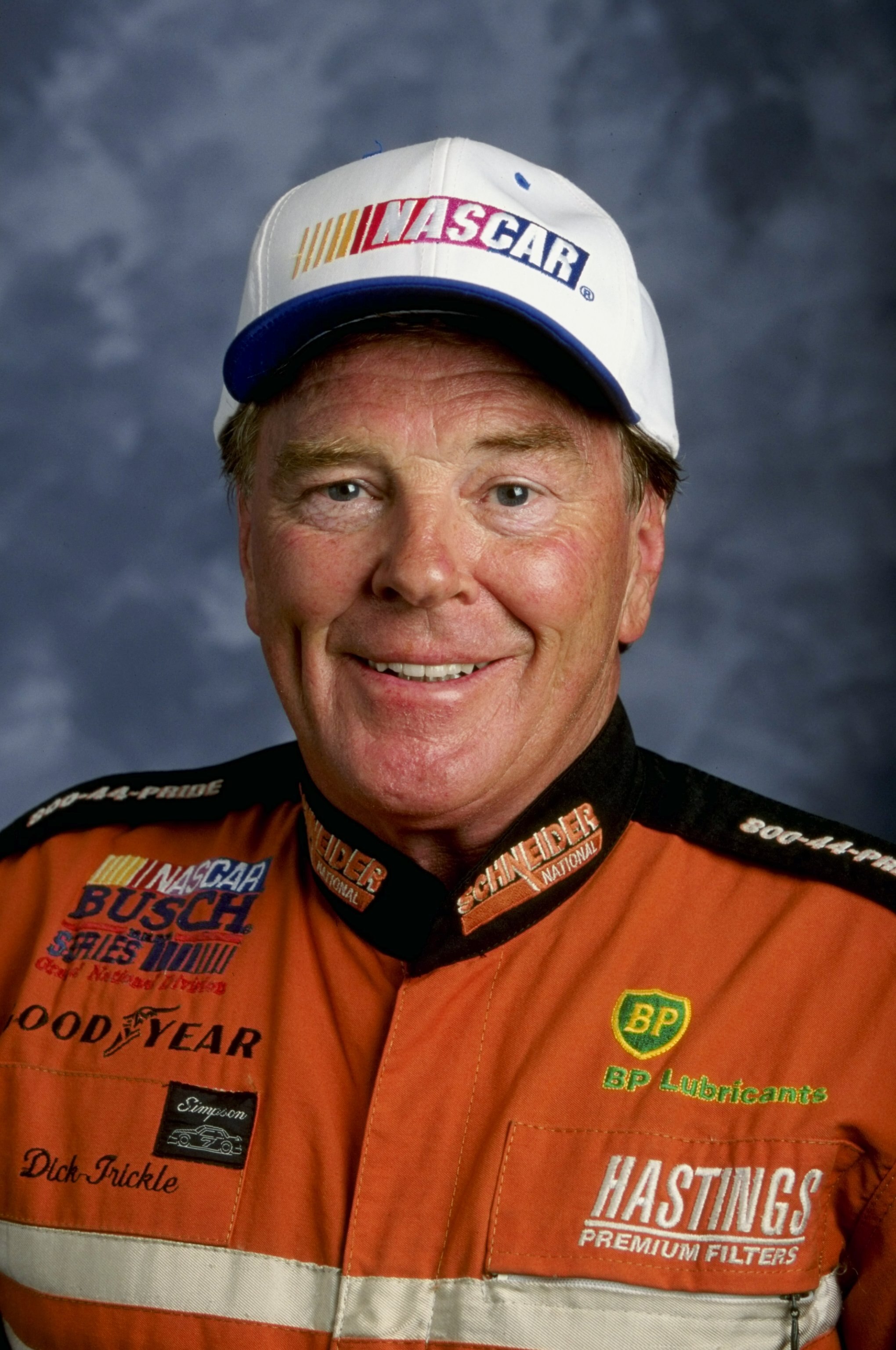 9 Feb 1999:  Driver Dick Trickle #13 poses for a studio portrait during the NASCAR Daytona 500 Speedweek - Winston Cup Series at the Daytona International Speedway in Daytona, Florida.