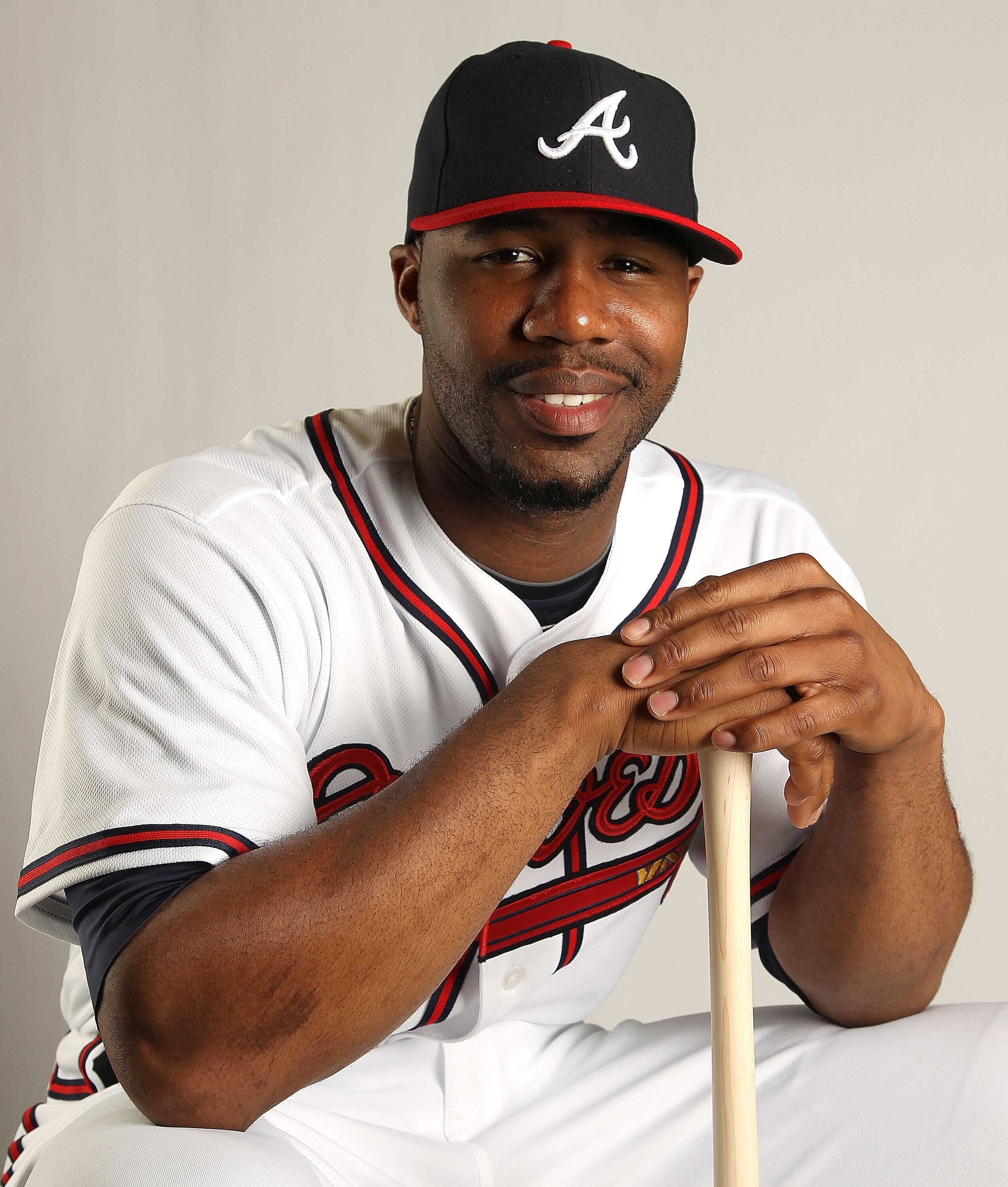 LAKE BUENA VISTA, FL - FEBRUARY 21:  Jason Heyward #22 of the Atlanta Braves during Photo Day at  Champion Stadium at ESPN Wide World of Sports of Complex on February 21, 2011 in Lake Buena Vista, Florida. (Photo by Mike Ehrmann/Getty Images)