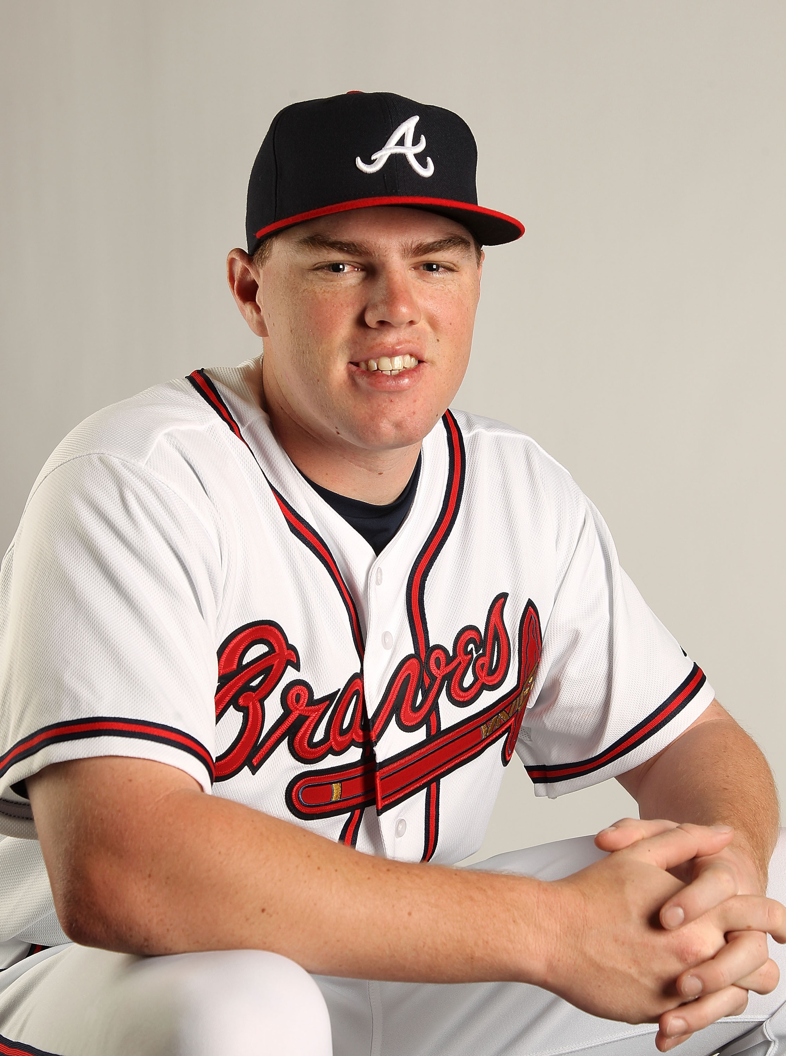 LAKE BUENA VISTA, FL - FEBRUARY 21: Freddie Freeman #5 of the Atlanta Braves during Photo Day at Champion Stadium at ESPN Wide World of Sports of Complex on February 21, 2011 in Lake Buena Vista, Florida. (Photo by Mike Ehrmann/Getty Images) LAKE BUENA VISTA, FL - FEBRUARY 21: Freddie Freeman #5 of the Atlanta Braves during Photo Day at Champion Stadium at ESPN Wide World of Sports of Complex on February 21, 2011 in Lake Buena Vista, Florida. (Photo by Mike Ehrmann/Getty Images)
