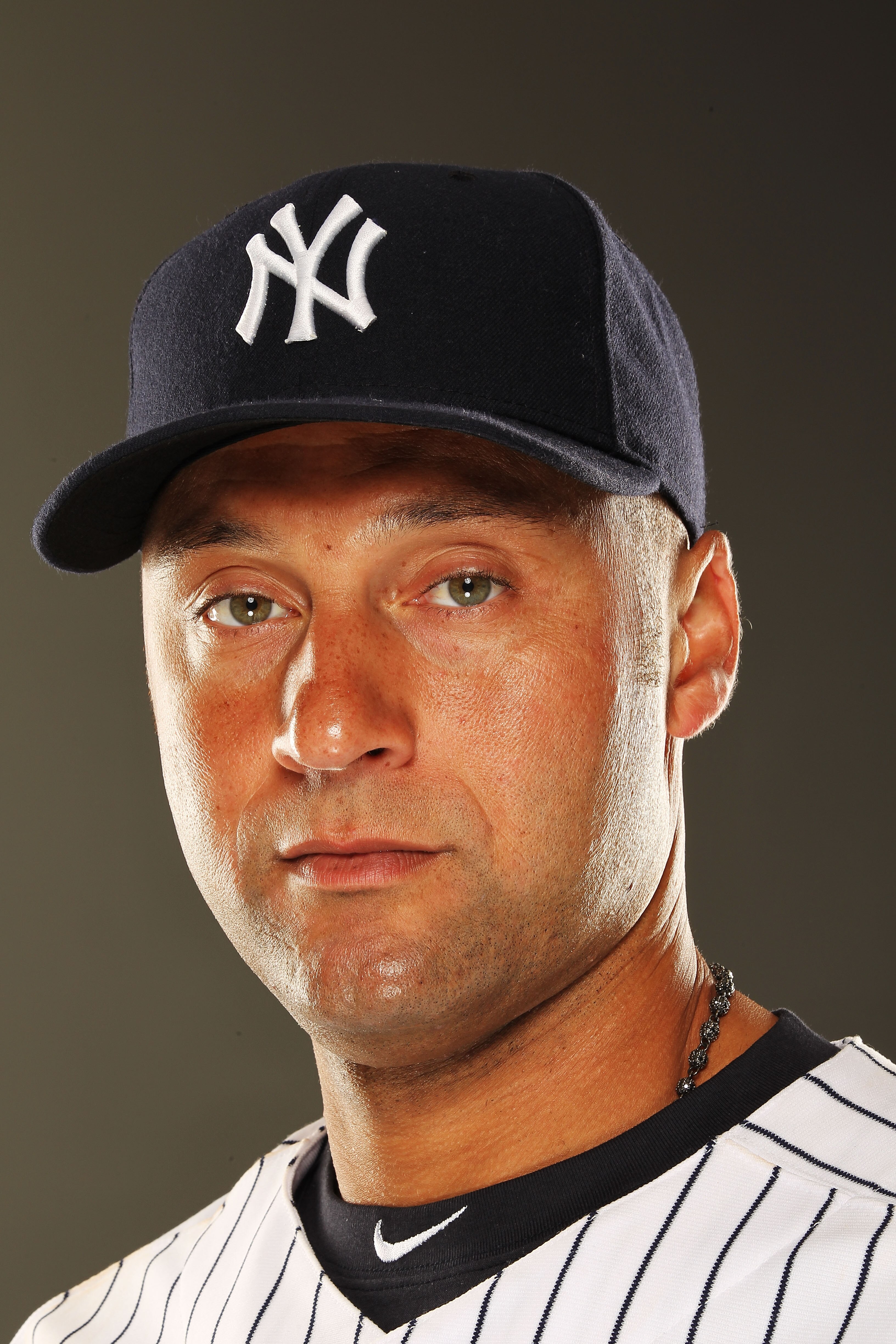 TAMPA, FL - FEBRUARY 23:  Derek Jeter #2 of the New York Yankees poses for a portrait on Photo Day at George M. Steinbrenner Field on February 23, 2011 in Tampa, Florida.  (Photo by Al Bello/Getty Images)