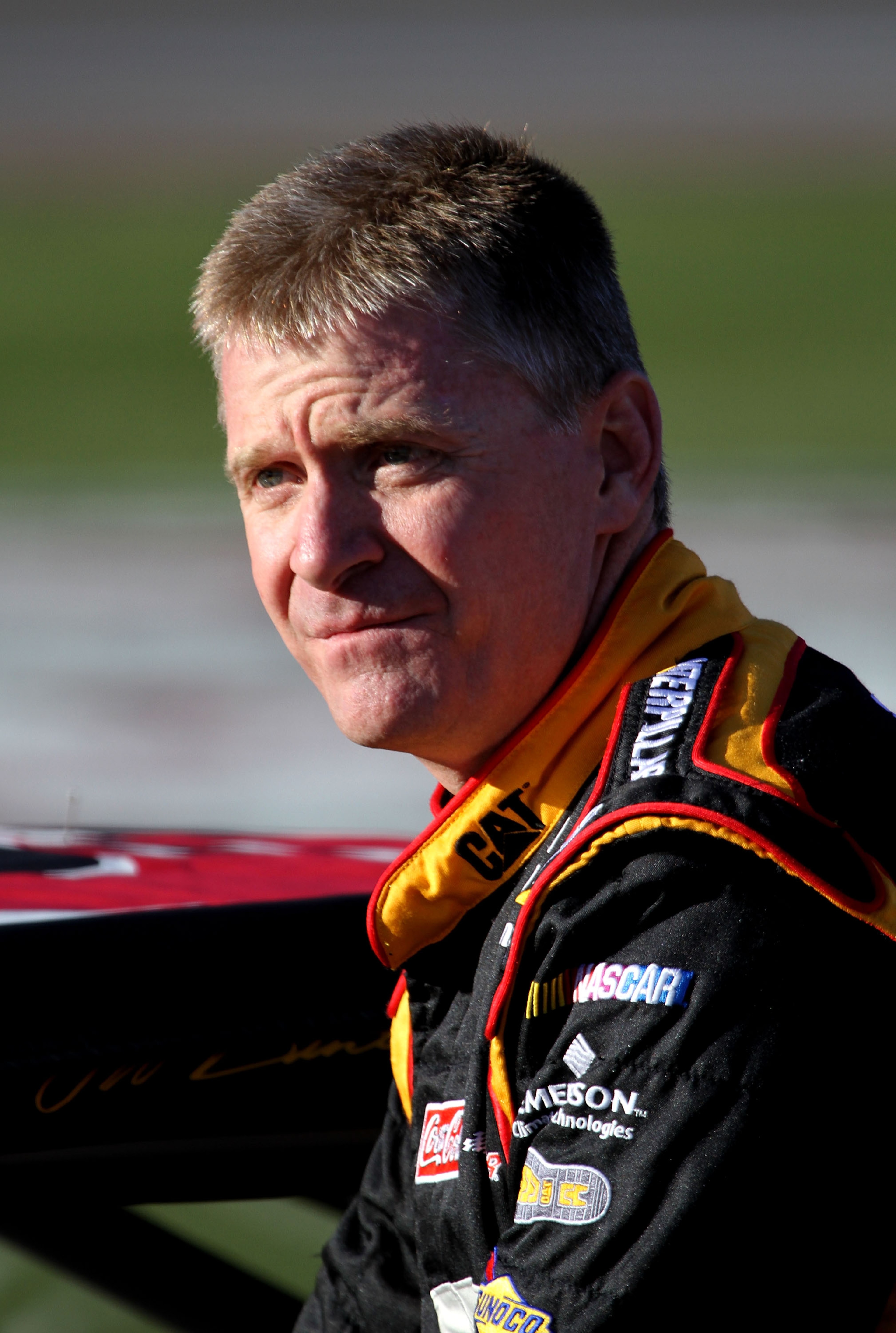 LAS VEGAS, NV - MARCH 04: Jeff Burton, driver of the #31 Caterpillar Chevrolet, waits on the grid during qualifying for the NASCAR Sprint Cup Series Kobalt Tools 400 at Las Vegas Motor Speedway on March 4, 2011 in Las Vegas, Nevada.  (Photo by Jerry Markl
