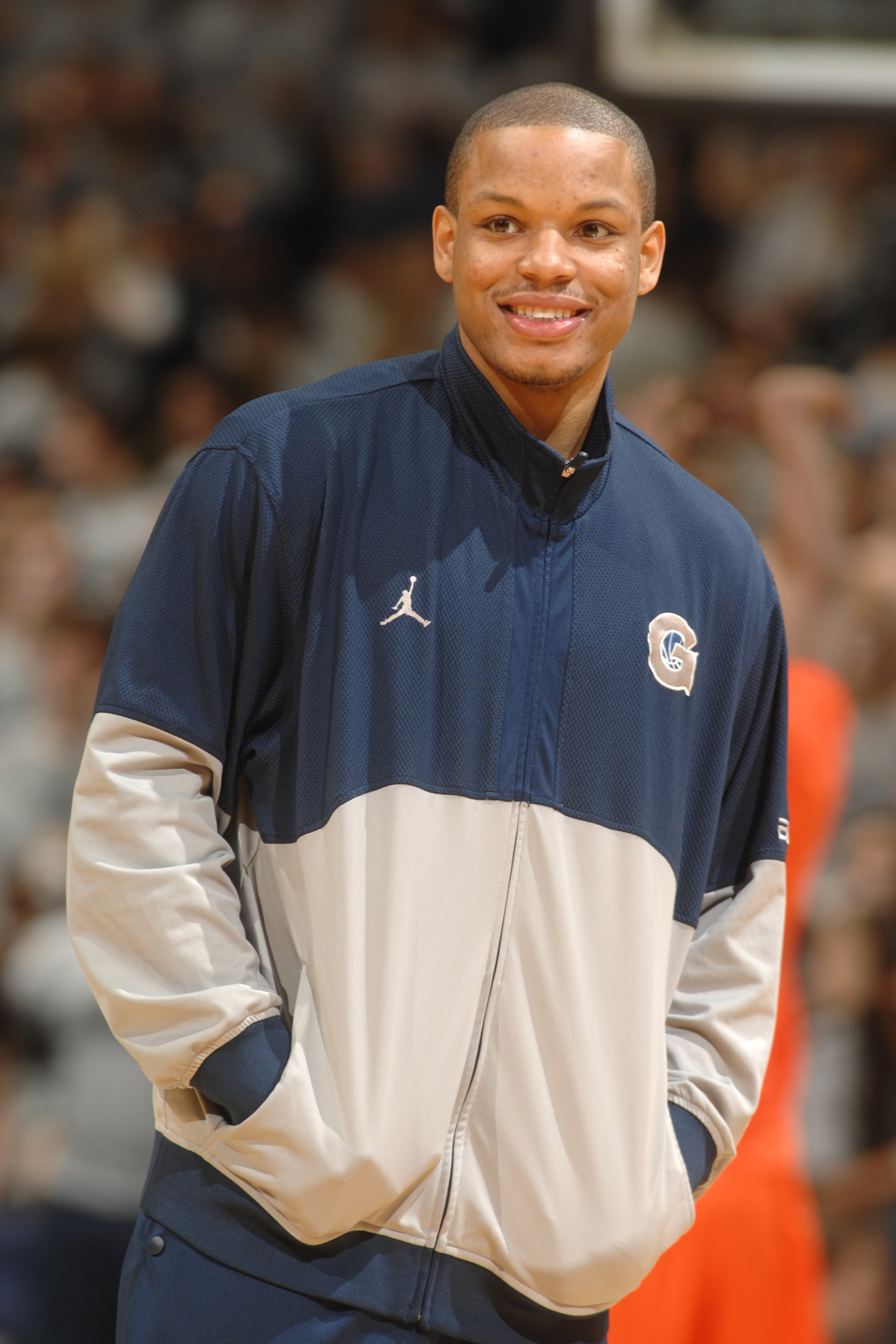 WASHINGTON, DC - FEBRUARY 26: Chris Wright #4 of the Georgetown Hoyas looks on before a college basketball game against the Syracuse Orange on February 26, 2011 at the Verizon Center in Washington, DC. (Photo by Mitchell Layton/Getty Images) WASHINGTON, DC - FEBRUARY 26: Chris Wright #4 of the Georgetown Hoyas looks on before a college basketball game against the Syracuse Orange on February 26, 2011 at the Verizon Center in Washington, DC. (Photo by Mitchell Layton/Getty Images)