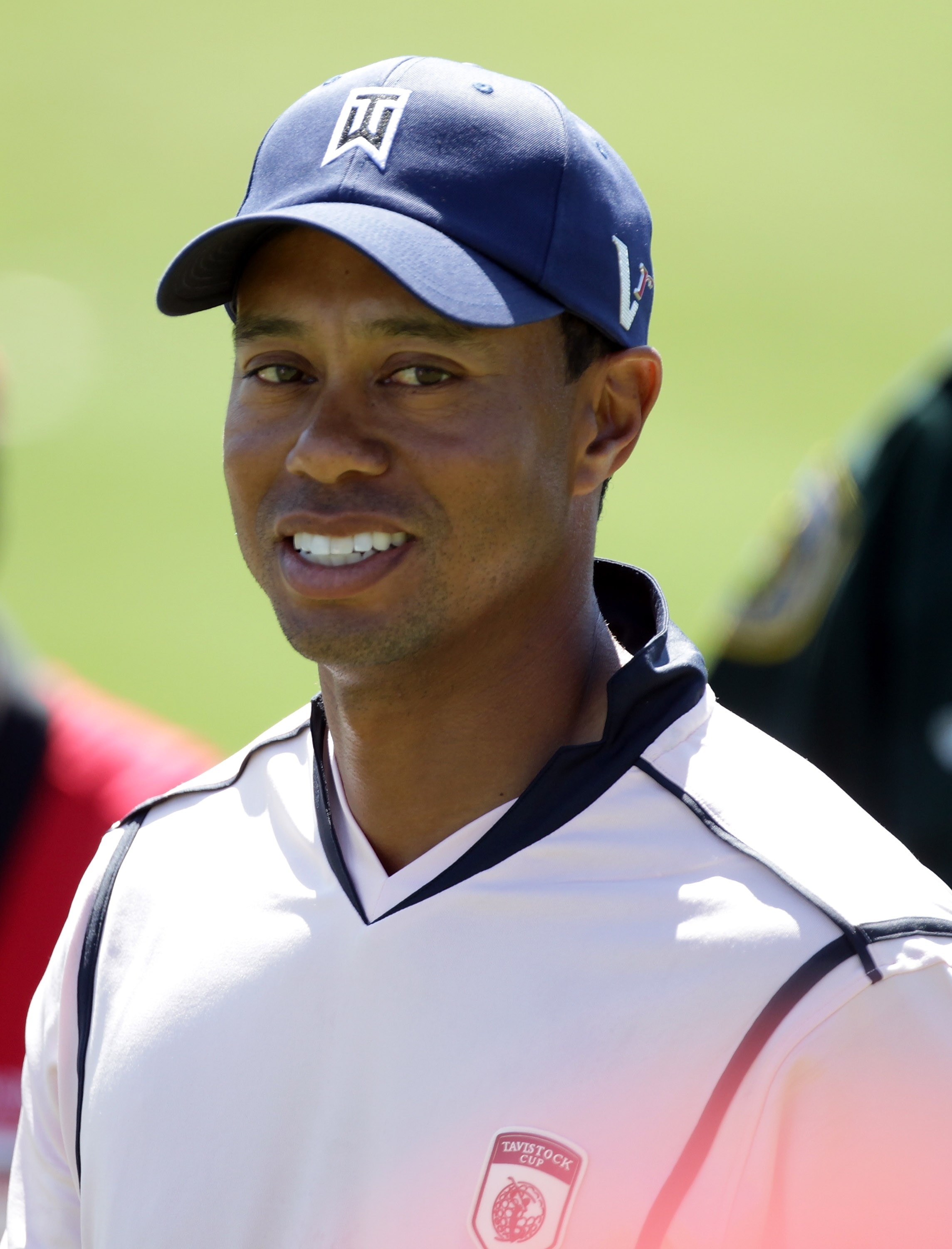 ORLANDO, FL - MARCH 14:  Tiger Woods of the USA and the Albany Club on the 18th hole during the first day of the 2011 Tavistock Cup at Isleworth Golf Club on March 14, 2011 in Orlando, Florida.  (Photo by David Cannon/Getty Images)