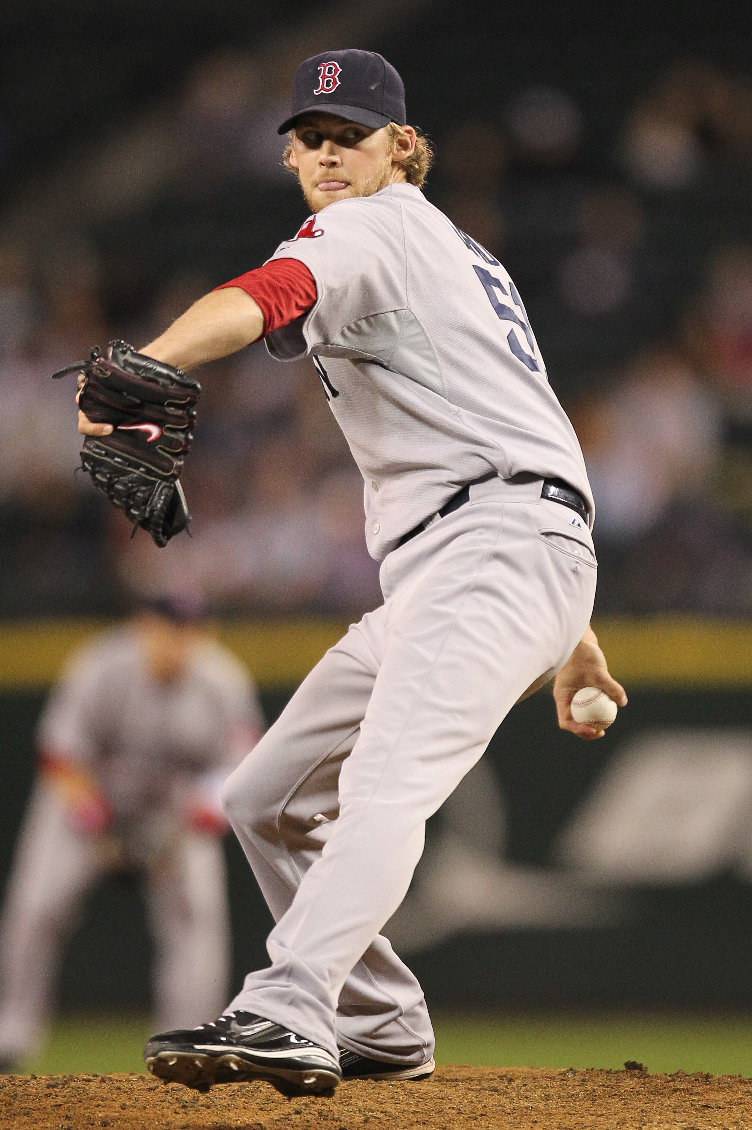 SEATTLE - SEPTEMBER 13:  Daniel Bard #51 of the Boston Red Sox pitches against the Seattle Mariners at Safeco Field on September 13, 2010 in Seattle, Washington. (Photo by Otto Greule Jr/Getty Images)
