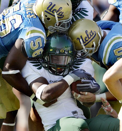 DE Datone Jones (56) will be welcome back to the Bruin lineup in 2011.