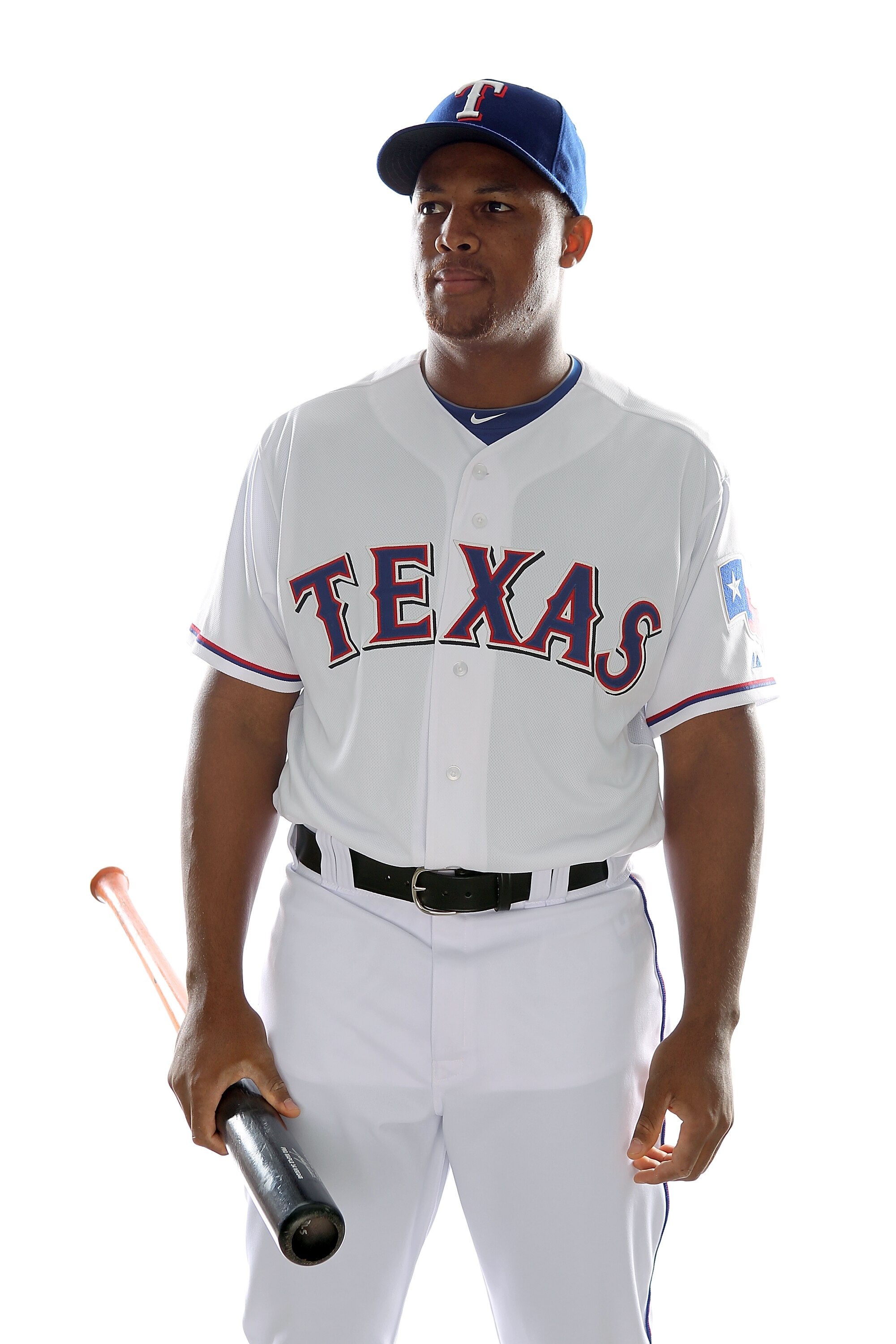 SURPRISE, AZ - FEBRUARY 25:  Adrian Beltre #29 of the Texas Rangers poses for a portrait during Spring Training Media Day on February 25, 2011 at Surprise Stadium in Surprise, Arizona.  (Photo by Jonathan Ferrey/Getty Images)