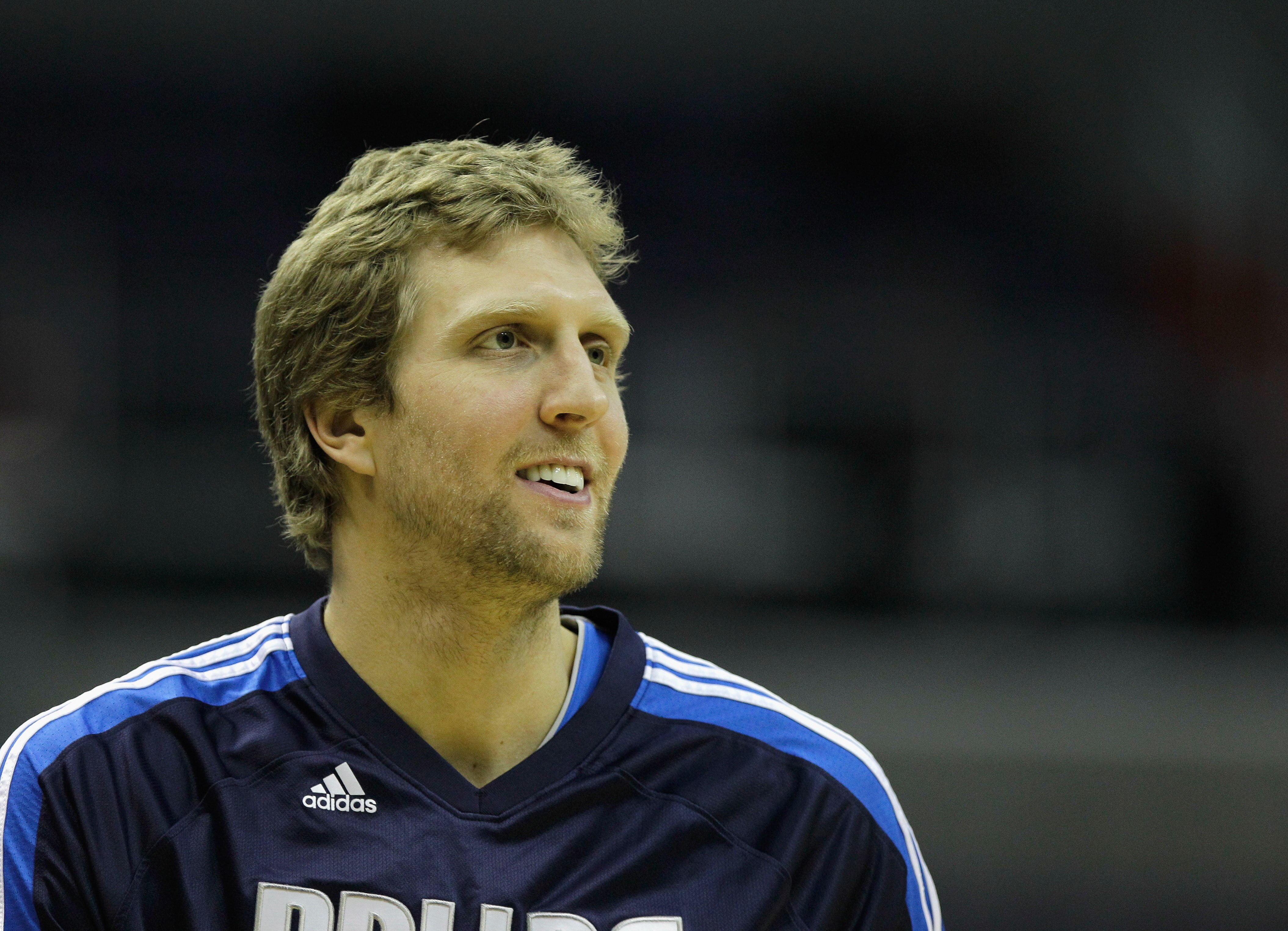 WASHINGTON, DC - FEBRUARY 26: Dirk Nowitzki #41 of the Dallas Mavericks before the start of a NBA basketball game against the Washington Wizards at the Verizon Center on February 26, 2011 in Washington, DC. NOTE TO USER: User expressly acknowledges and ag