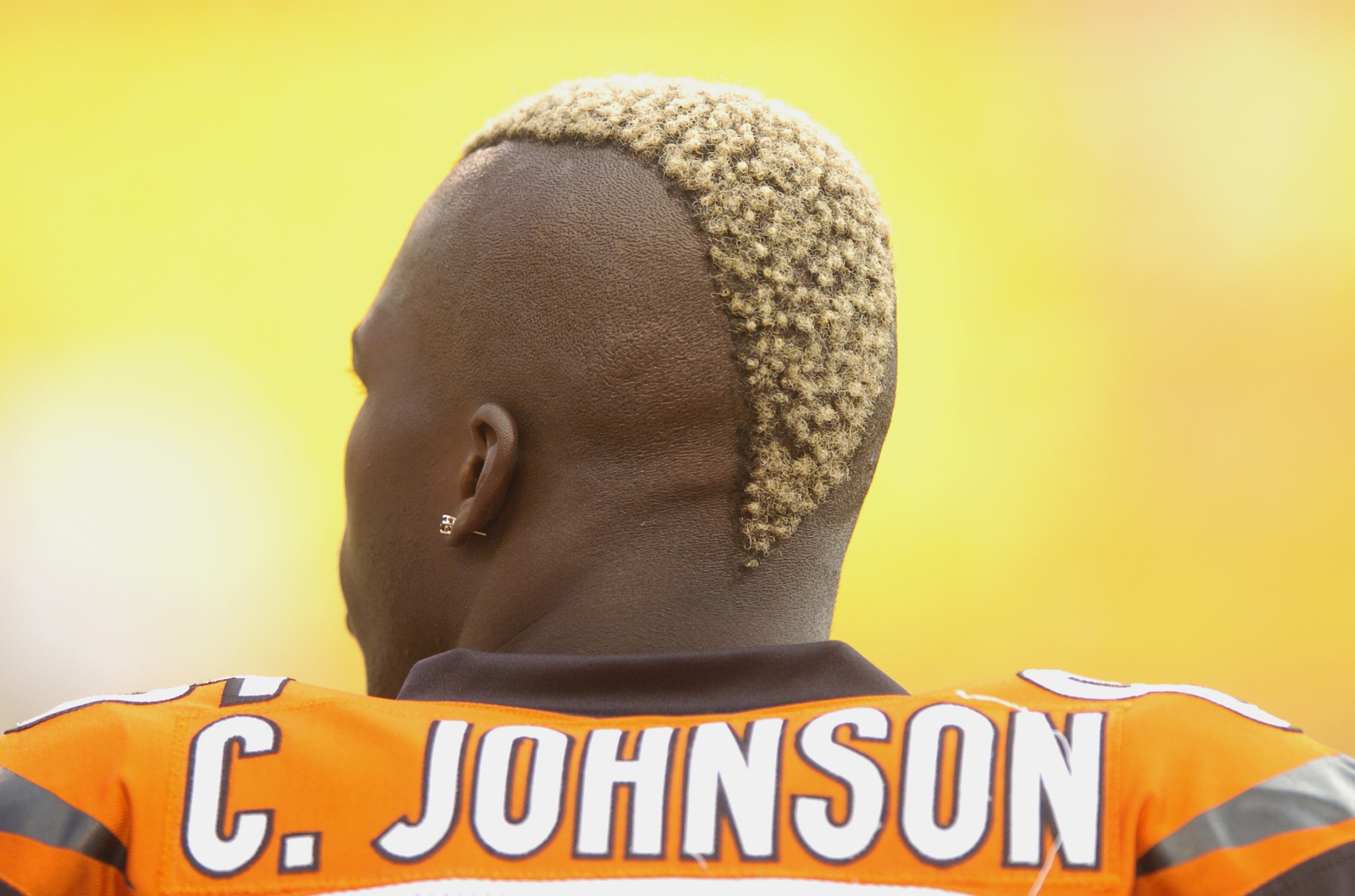PITTSBURGH, PA - SEPTEMBER 24:  Chad Johnson #85 of the Cincinnati Bengals looks on during the NFL game against the Pittsburgh Steelers on September 24, 2006 at Heinz Field in Pittsburgh, Pennsylvania. The Bengals won the game 28-20.  (Photo by Greg Fiume