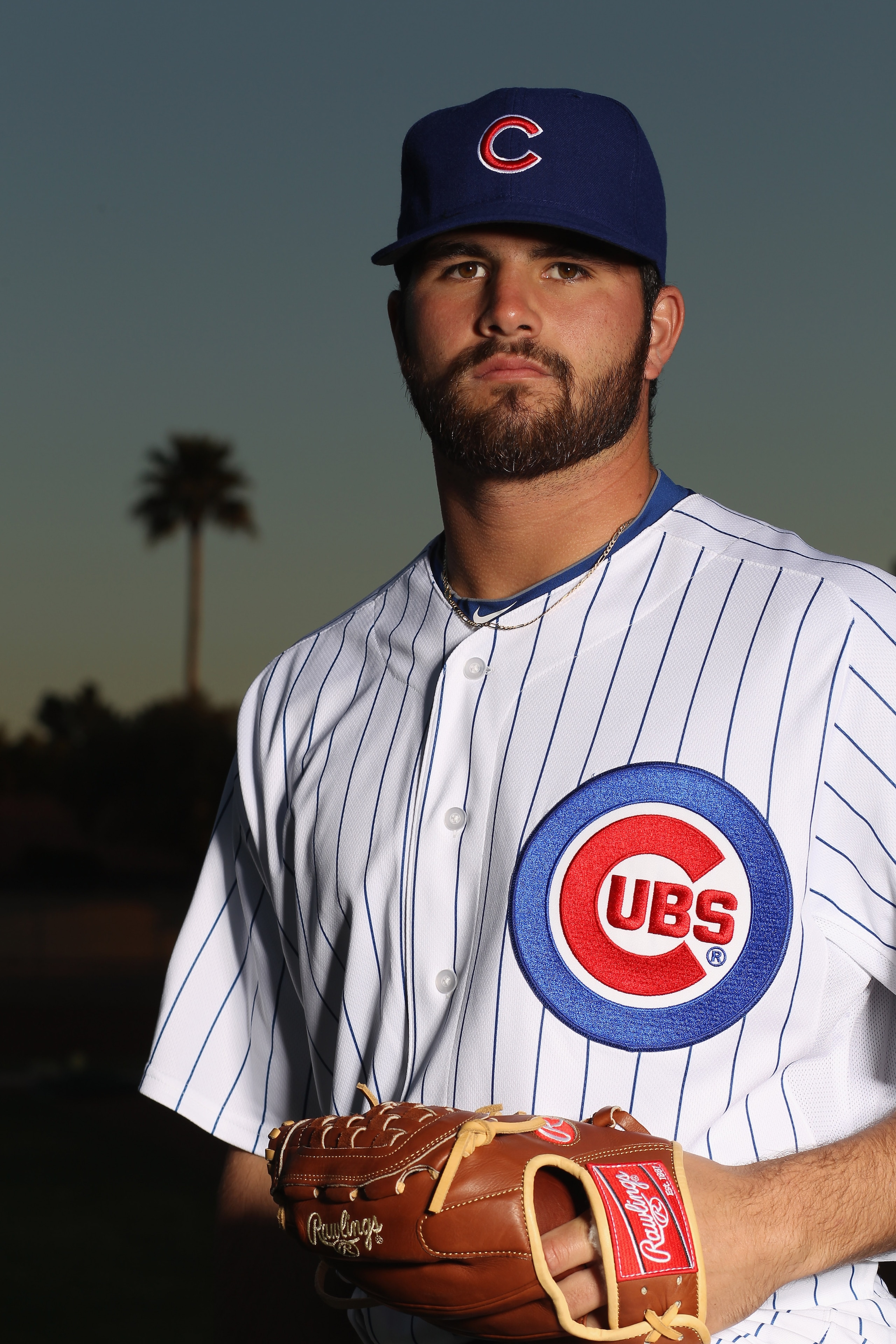 MESA, AZ - FEBRUARY 22:  Trey McNutt #71 of the Chicago Cubs poses for a portrait during media photo day at Finch Park on February 22, 2011 in Mesa, Arizona.  (Photo by Ezra Shaw/Getty Images)
