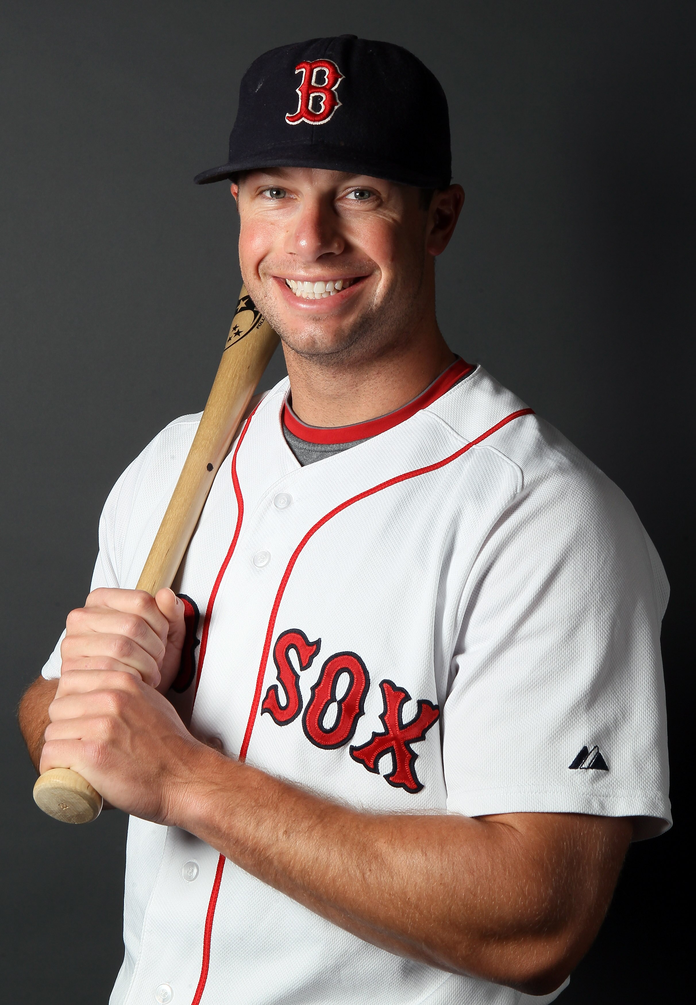 FT. MYERS, FL - FEBRUARY 20:  Daniel Nava #60 of the Boston Red Sox poses for a portrait during the Boston Red Sox Photo Day on February 20, 2011 at the Boston Red Sox Player Development Complex in Ft. Myers, Florida  (Photo by Elsa/Getty Images)