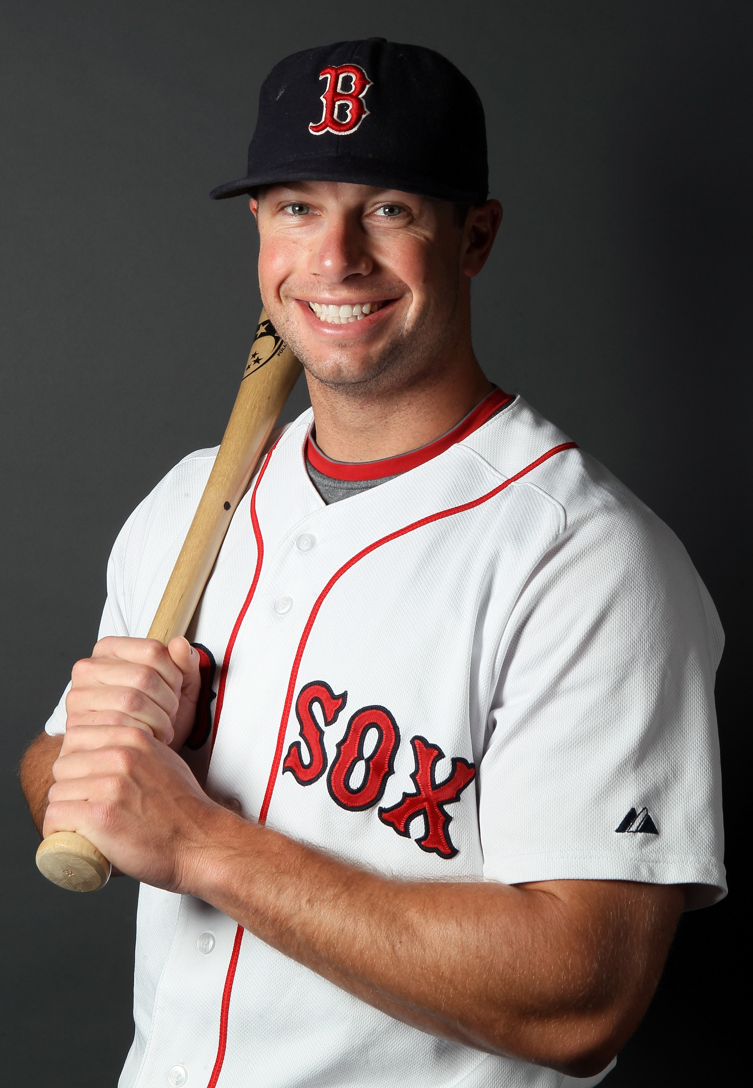FT. MYERS, FL - FEBRUARY 20:  Daniel Nava #60 of the Boston Red Sox poses for a portrait during the Boston Red Sox Photo Day on February 20, 2011 at the Boston Red Sox Player Development Complex in Ft. Myers, Florida  (Photo by Elsa/Getty Images)