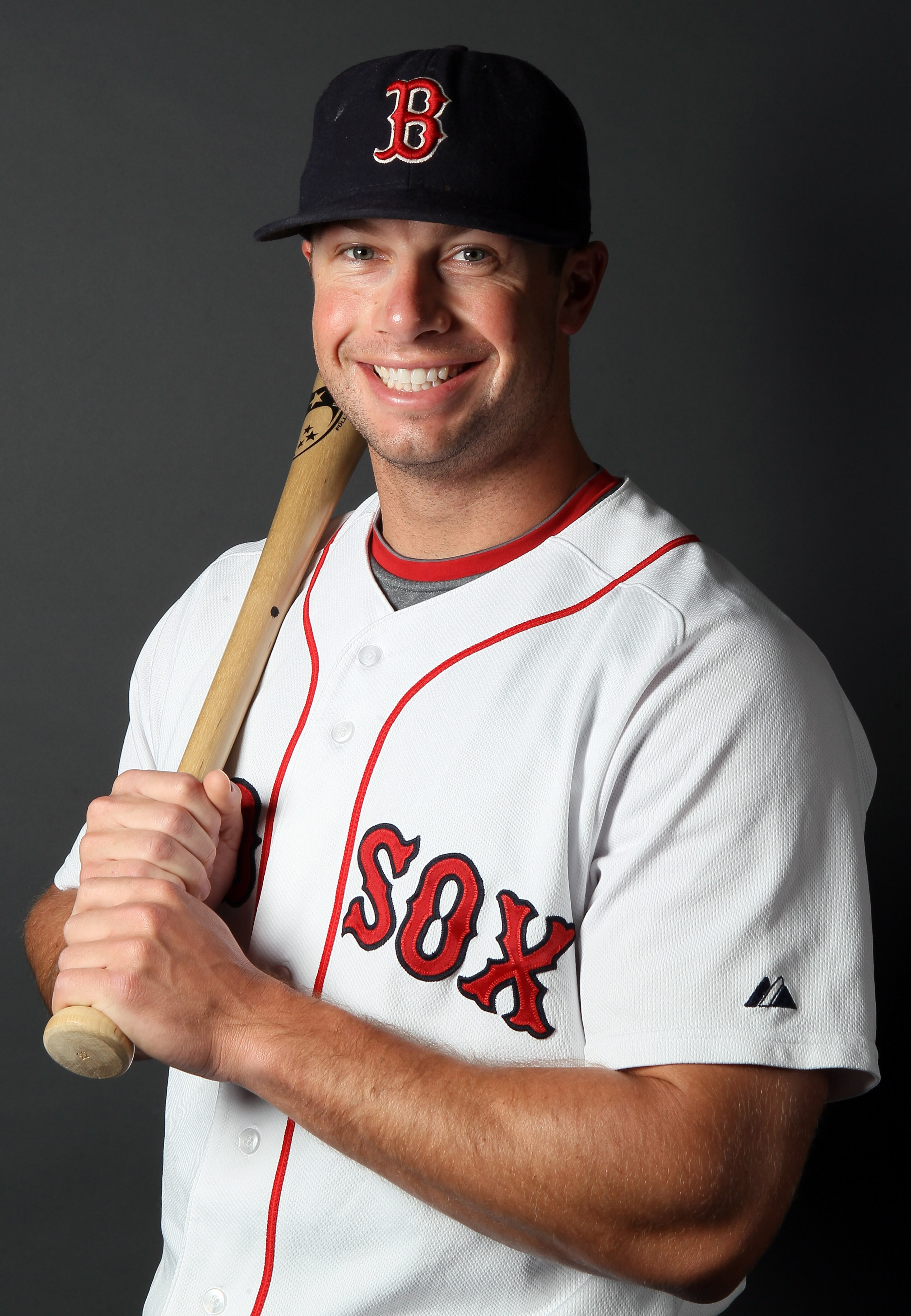 FT. MYERS, FL - FEBRUARY 20:  Daniel Nava #60 of the Boston Red Sox poses for a portrait during the Boston Red Sox Photo Day on February 20, 2011 at the Boston Red Sox Player Development Complex in Ft. Myers, Florida  (Photo by Elsa/Getty Images)