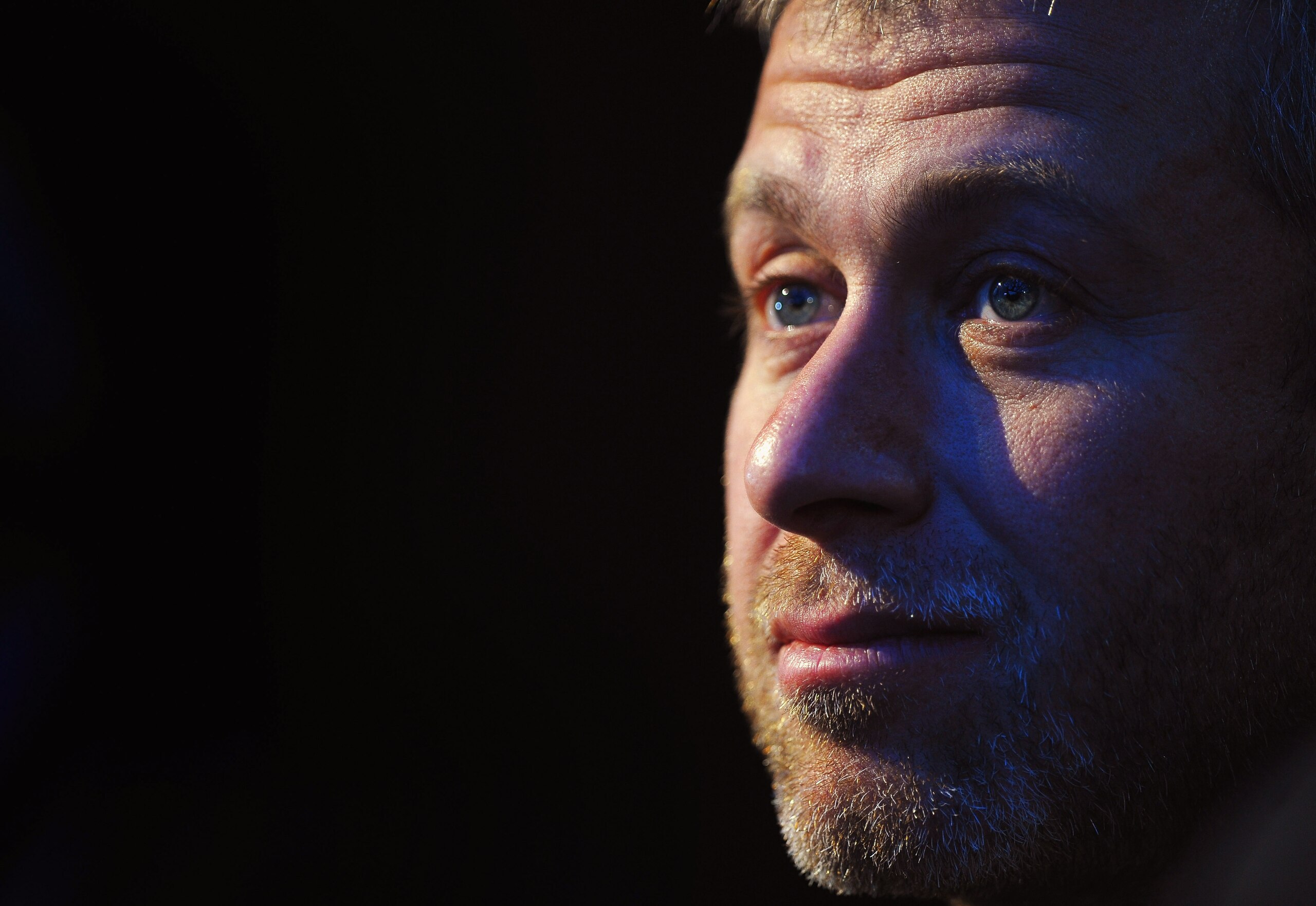 ZURICH, SWITZERLAND - DECEMBER 02:  Roman Abramovich sits amongst the Russian Bid Team after winning the bid to host the 2018  Tournament duirng the FIFA World Cup 2018 & 2022 Host Countries Announcement at the Messe Conference Centre on December 2, 2010
