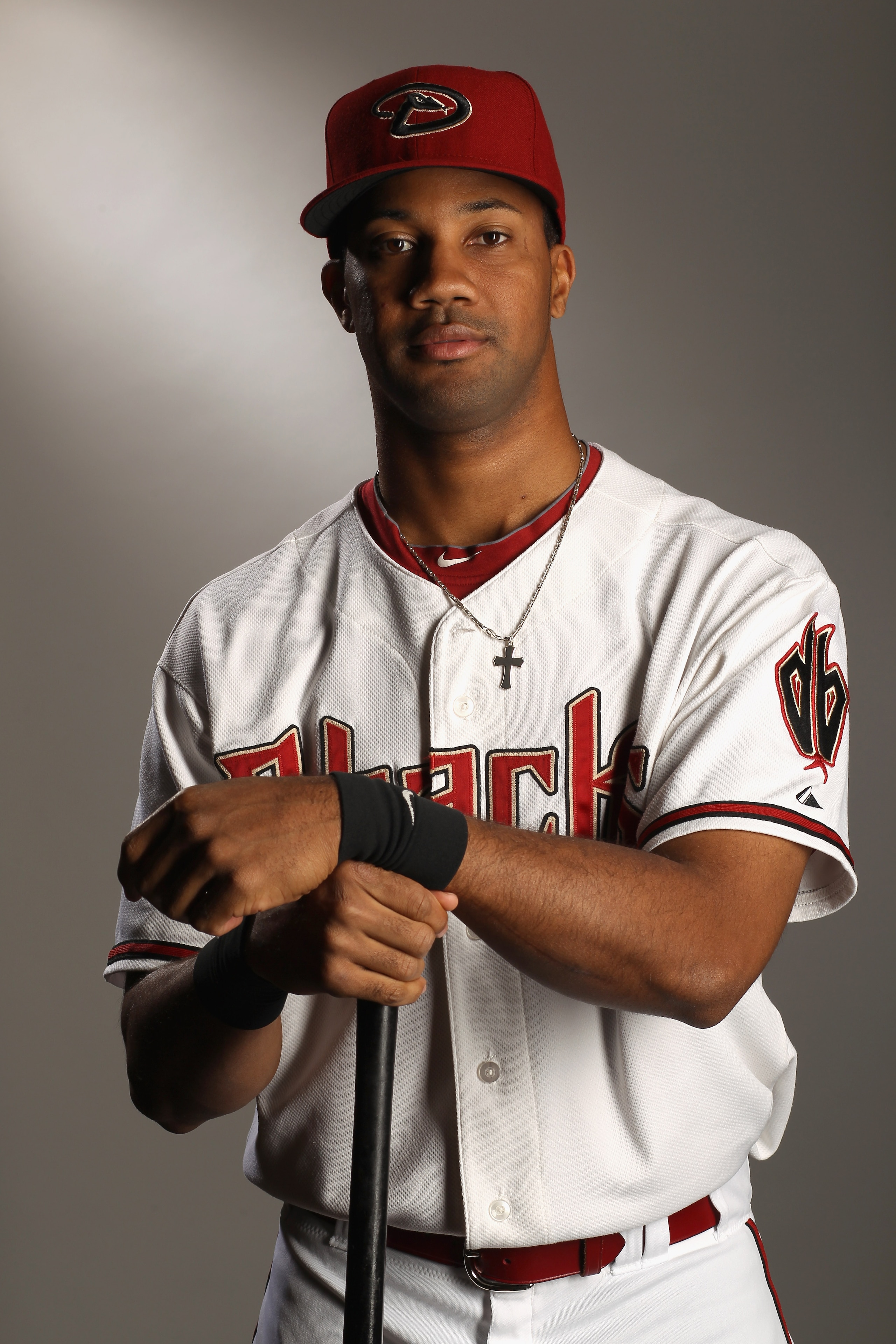 SCOTTSDALE, AZ - FEBRUARY 21:  Chris Young #24 of the Arizona Diamondbacks poses for a portrait at Salt River Fields at Talking Stick on February 21, 2011 in Scottsdale, Arizona.  (Photo by Ezra Shaw/Getty Images)