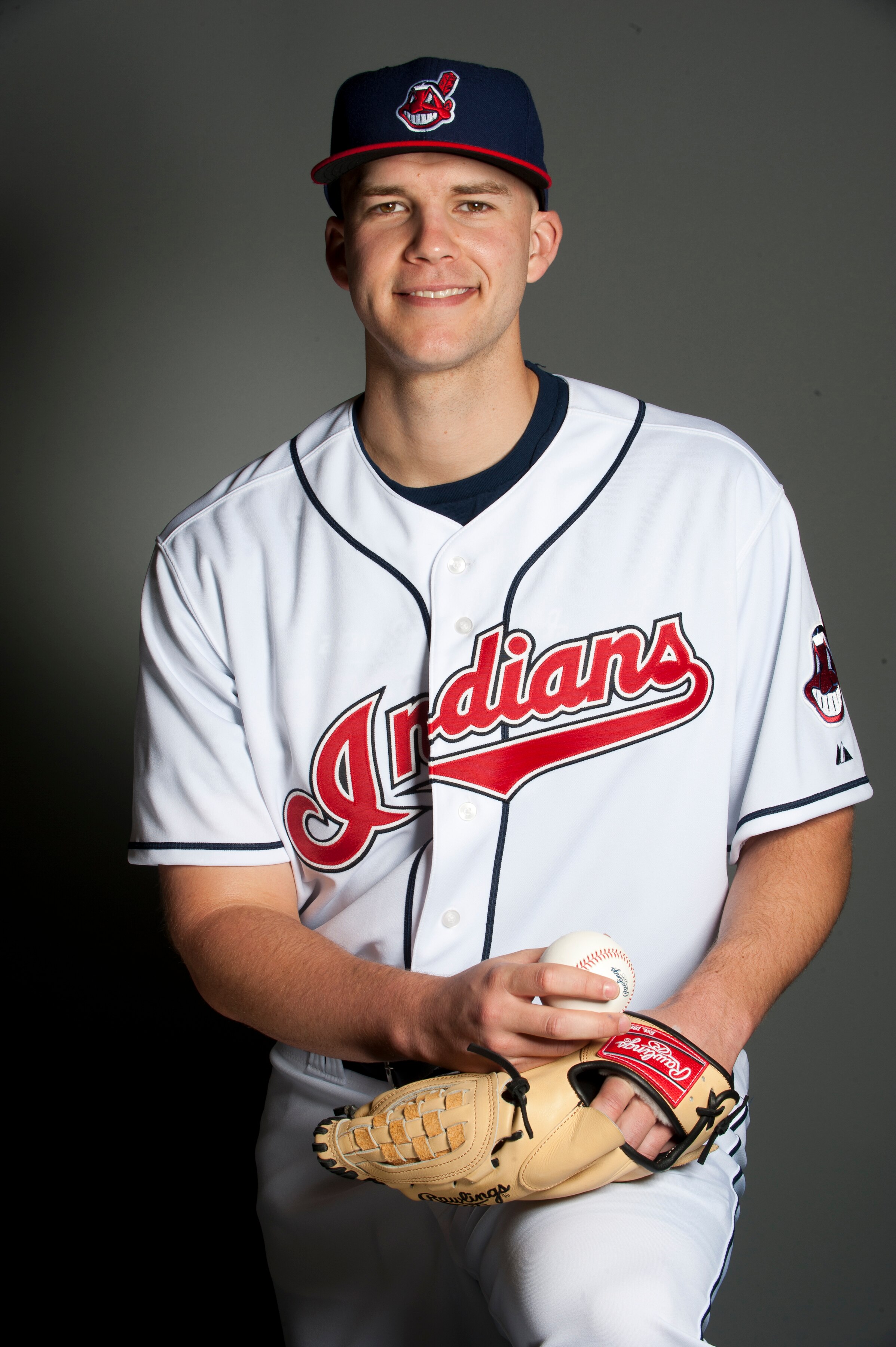 GOODYEAR, AZ - FEBRUARY 22: Justin Masterson #63 of the Cleveland Indians poses during their photo day at the Cleveland Indians Spring Training Complex on February 22, 2011 in Goodyear, Arizona. (Photo by Rob Tringali/Getty Images)