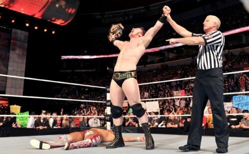 Sheamus beats Daniel Bryan for the US Championship on RAW