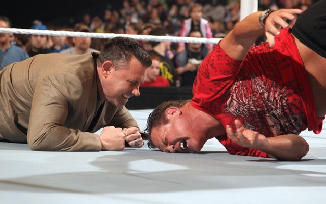 Don't expect this scene to be repeated at Wrestlemania XXVII