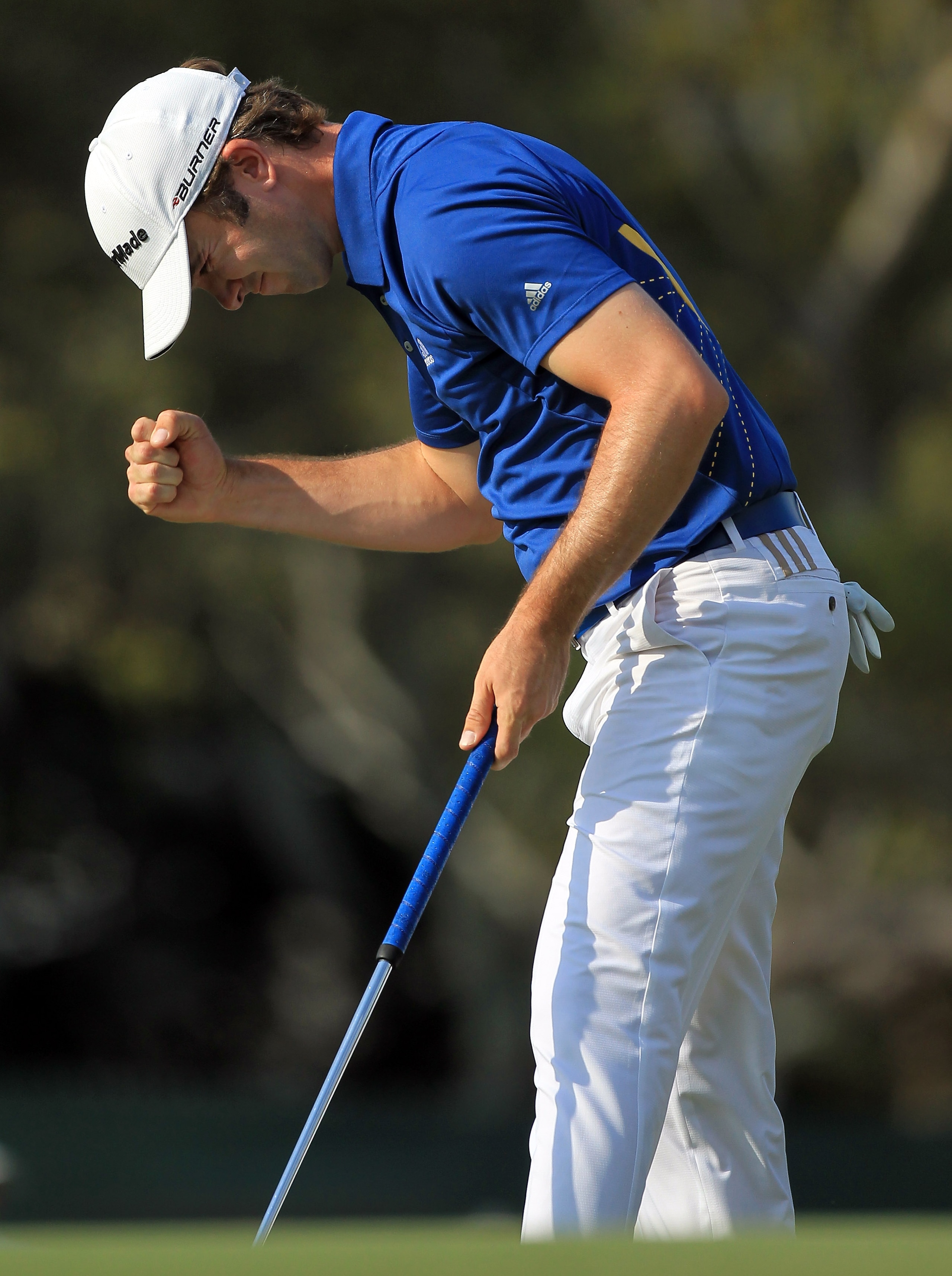 ORLANDO, FL - MARCH 27:  Martin Laird of Scotland makes a birdie putt on the 15th hole during the final round of the 2011 Arnold Palmer Invitational presented by Mastercard at the Bay Hill Lodge and Country Club on March 27, 2011 in Orlando, Florida.  (Ph