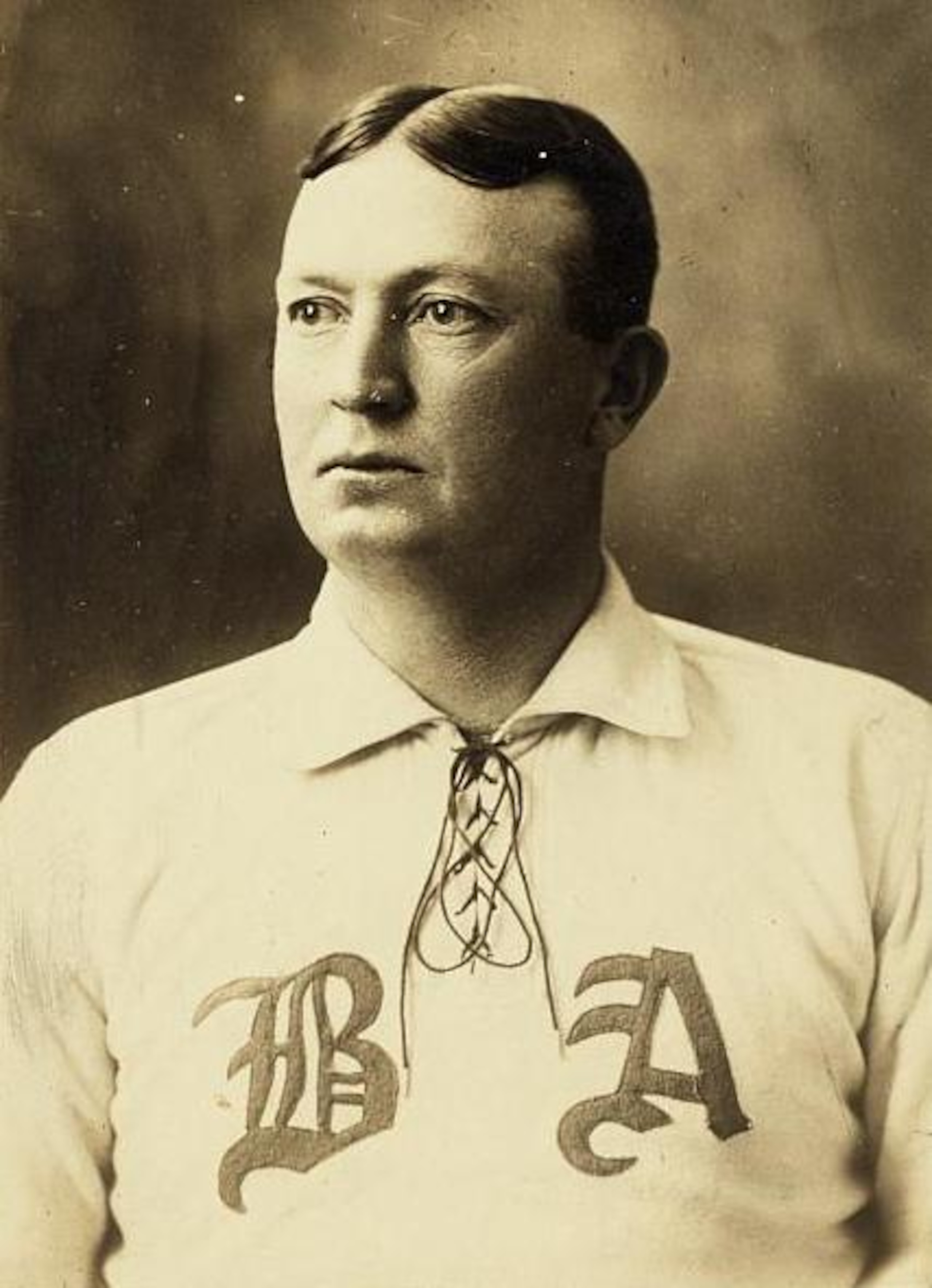 Cy Young in 1902. Boston's AL club was then known as the Americans.