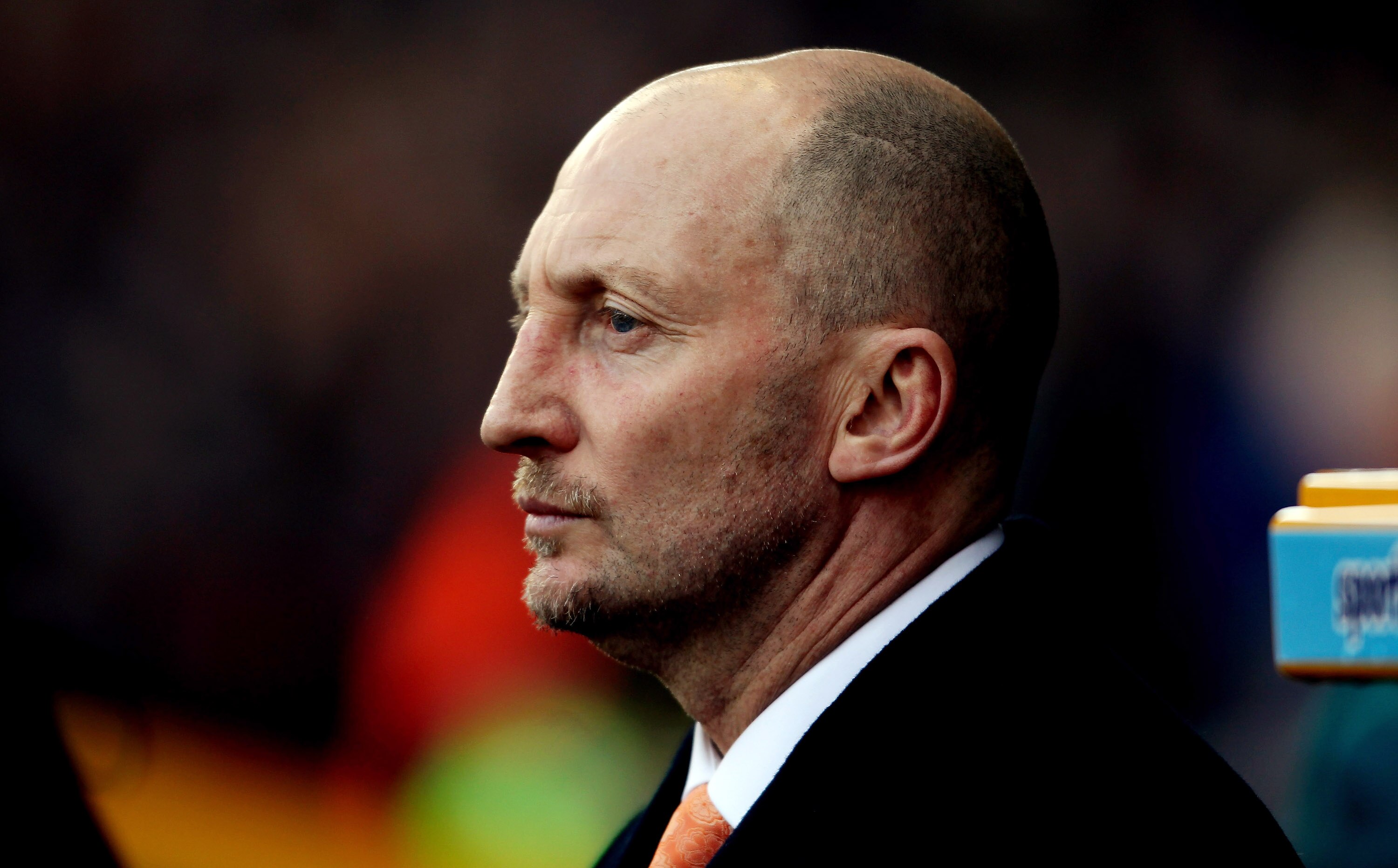 WOLVERHAMPTON, ENGLAND - FEBRUARY 26: Blackpool manager Ian Holloway looks on during the Barclays Premier League match between Wolverhampton Wanderers and Blackpool at Molineux on February 26, 2011 in Wolverhampton, England.  (Photo by Scott Heavey/Getty