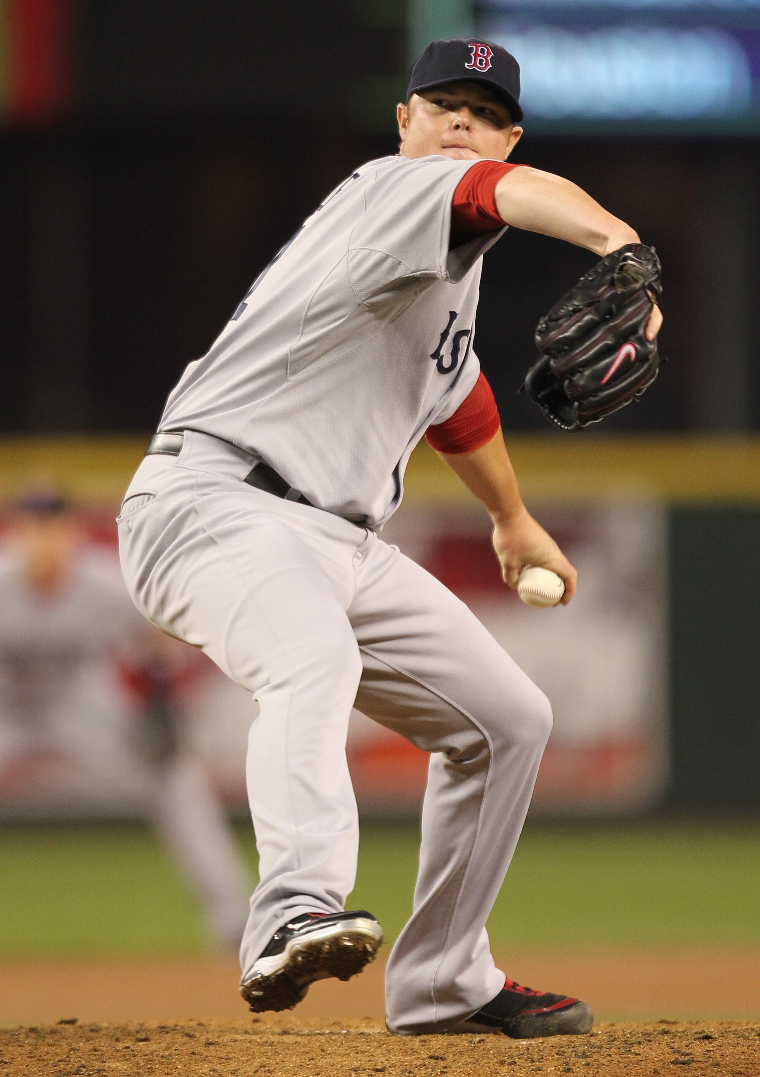 SEATTLE - SEPTEMBER 13:  Starter Jon Lester #31 of the Boston Red Sox pitches against the Seattle Mariners at Safeco Field on September 13, 2010 in Seattle, Washington. (Photo by Otto Greule Jr/Getty Images)