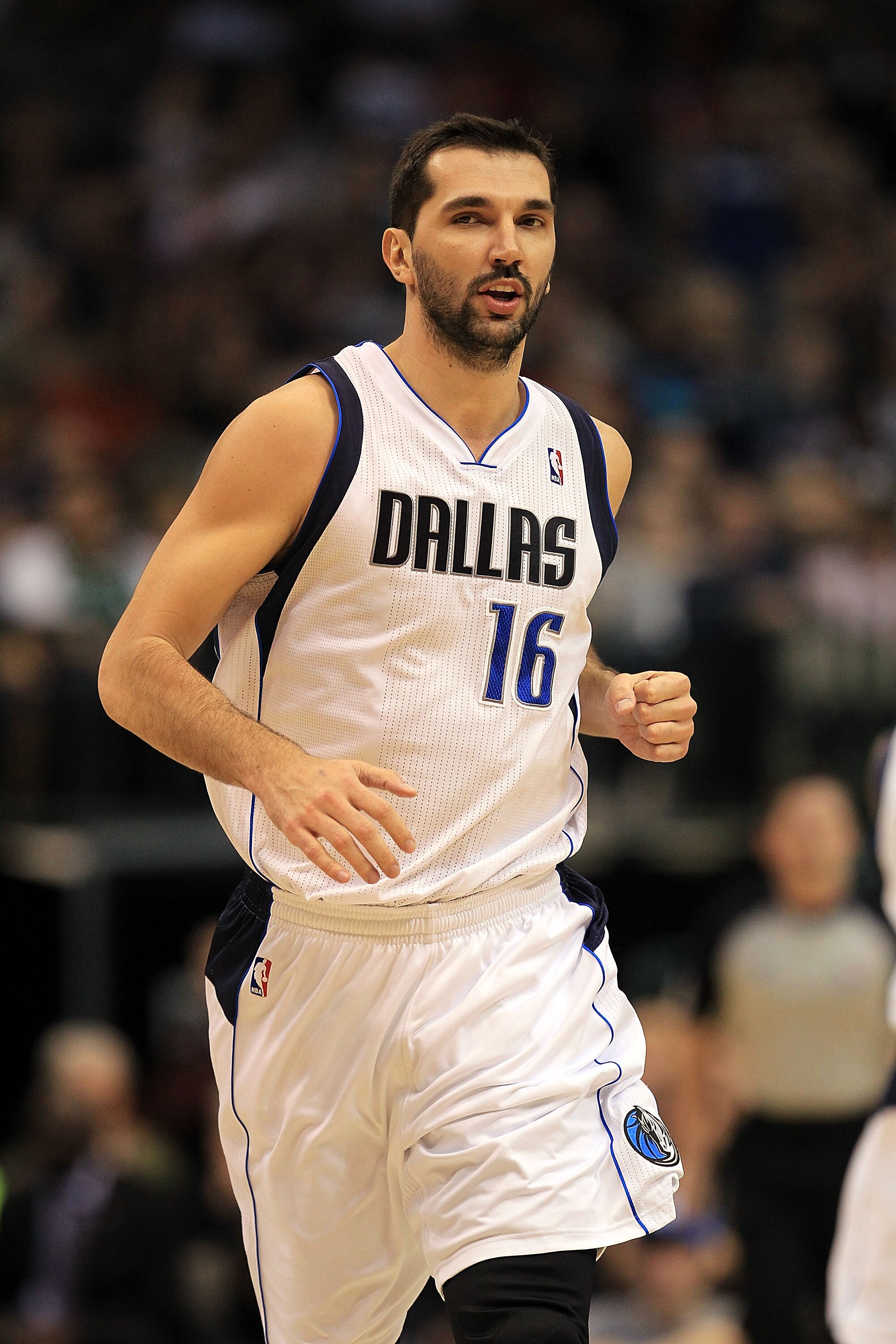 DALLAS, TX - FEBRUARY 23:  Forward Peja Stojakovic #16 of the Dallas Mavericks at American Airlines Center on February 23, 2011 in Dallas, Texas.  NOTE TO USER: User expressly acknowledges and agrees that, by downloading and or using this photograph, User