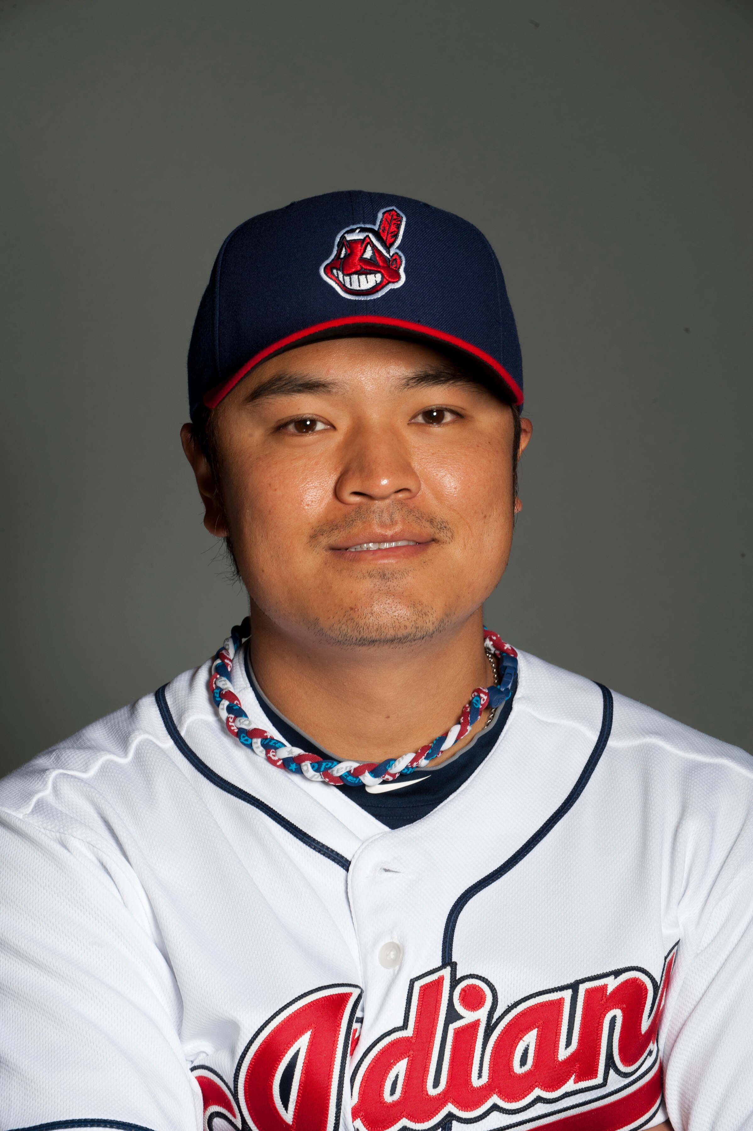 GOODYEAR, AZ - FEBRUARY 22: Shin-Soo Choo #17 of the Cleveland Indians poses during their photo day at the Cleveland Indians Spring Training Complex on February 22, 2011 in Goodyear, Arizona. (Photo by Rob Tringali/Getty Images)