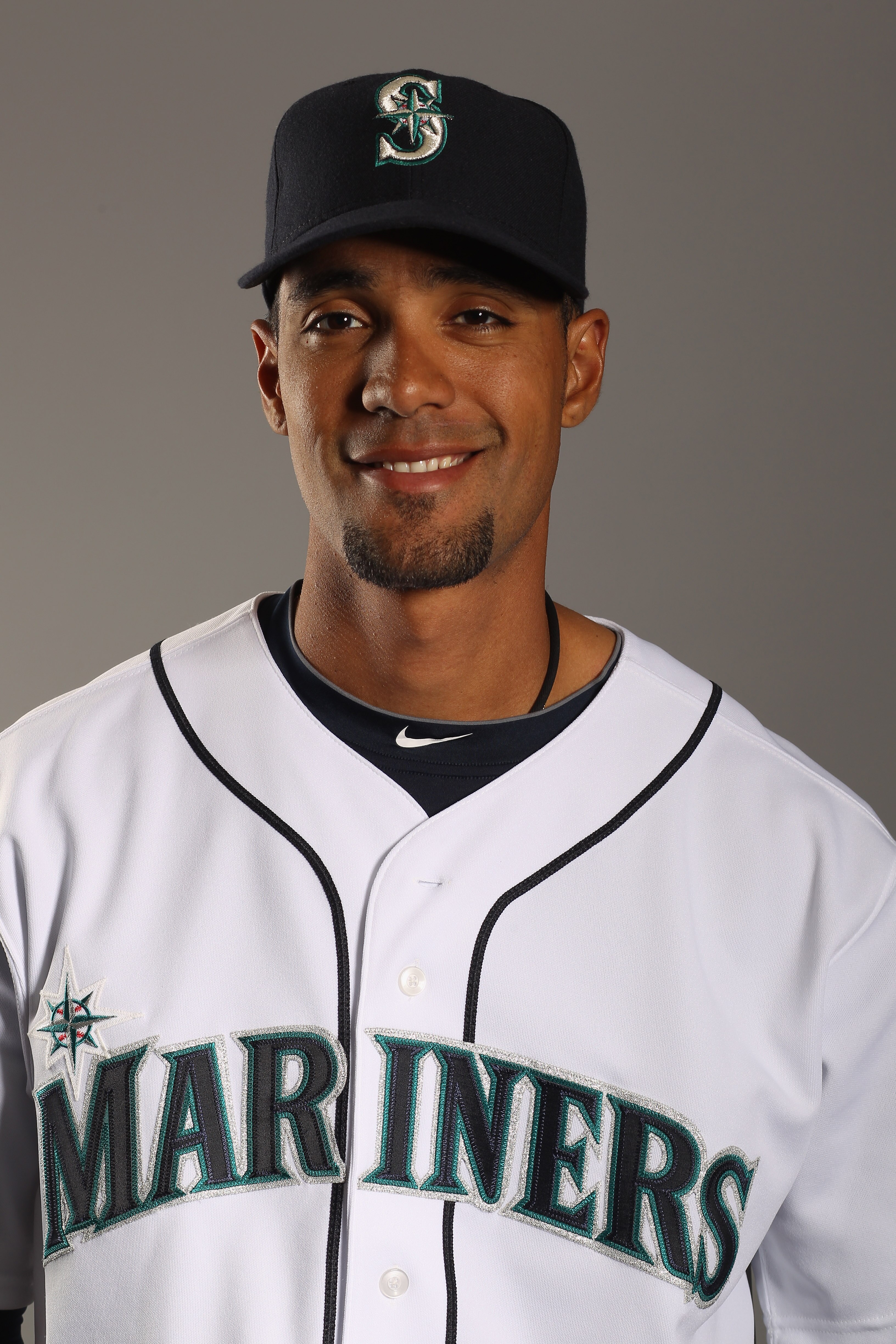 PEORIA, AZ - FEBRUARY 20:  Franklin Gutierrez #21 of the Seattle Mariners poses for a portrait at the Peoria Sports Complex on February 20, 2011 in Peoria, Arizona.  (Photo by Ezra Shaw/Getty Images)