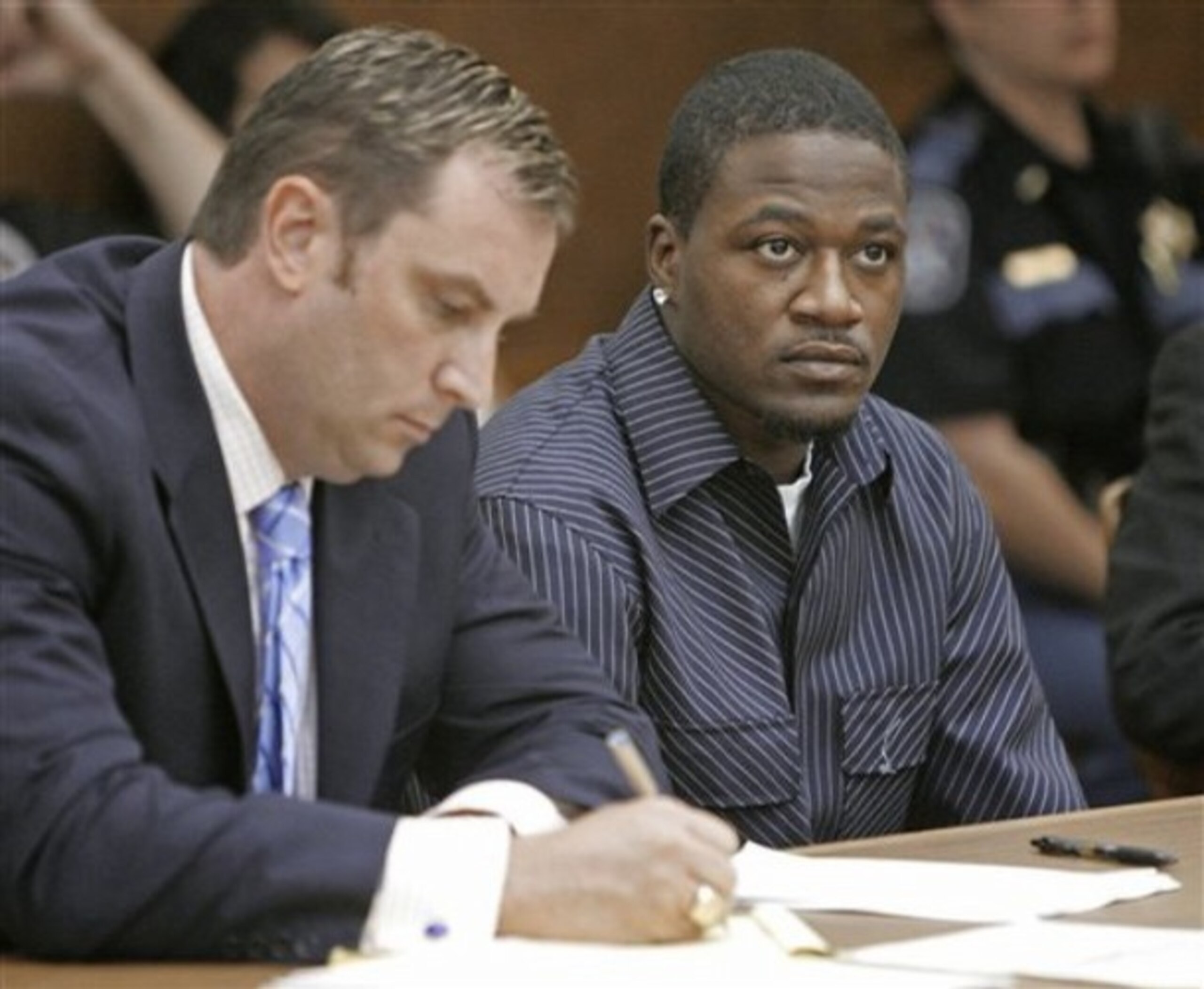 Adam Jones spent as much time in court as he did on the field and no he wasn't a 2 sport star.