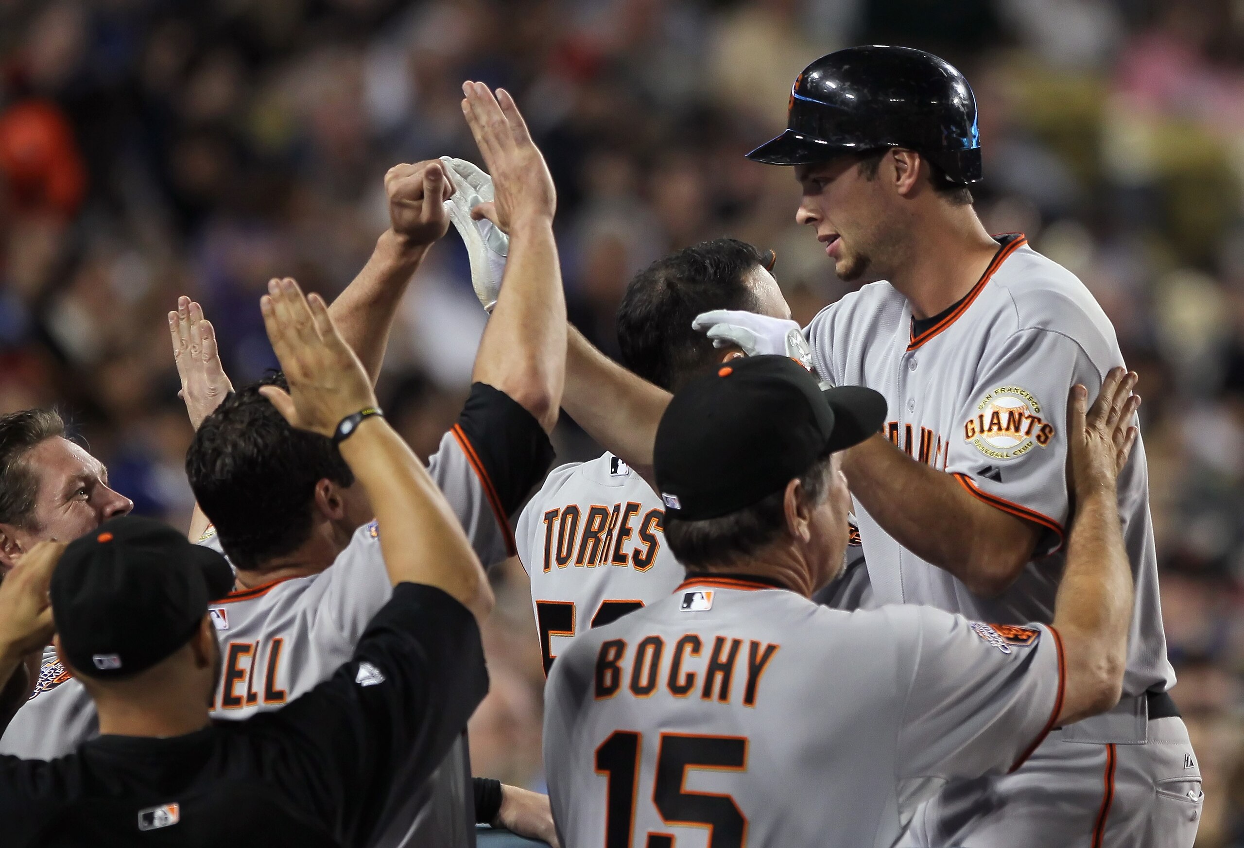 Brandon Belt was the biggest breakout star of the 2010 season, and ended up starting on Opening Day for the WS Champion Giants.