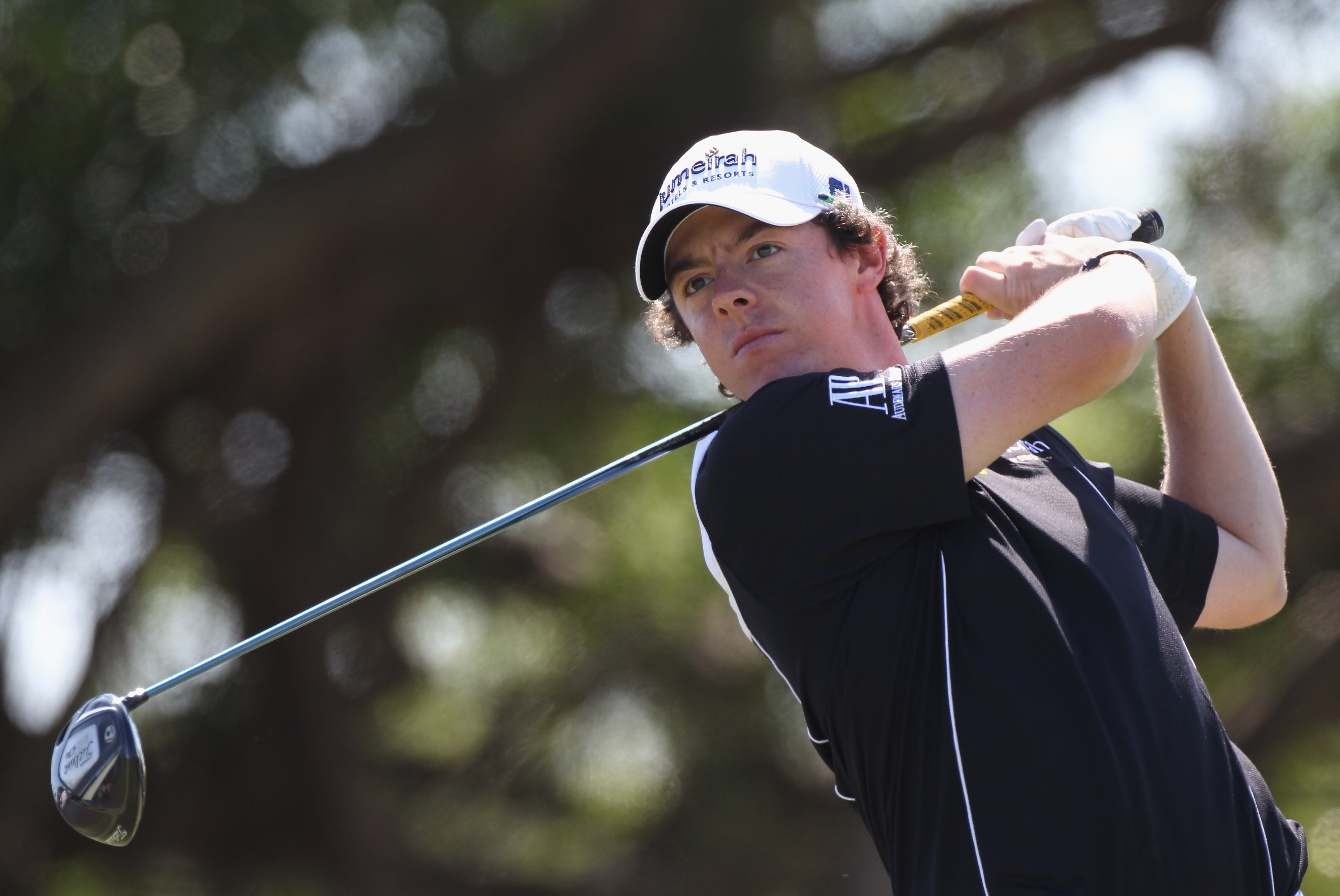 DORAL, FL - MARCH 13:  Rory McIlroy hits a shot during the final round of the 2011 WGC- Cadillac Championship at the TPC Blue Monster at the Doral Golf Resort and Spa on March 13, 2011 in Doral, Florida.  (Photo by Sam Greenwood/Getty Images)