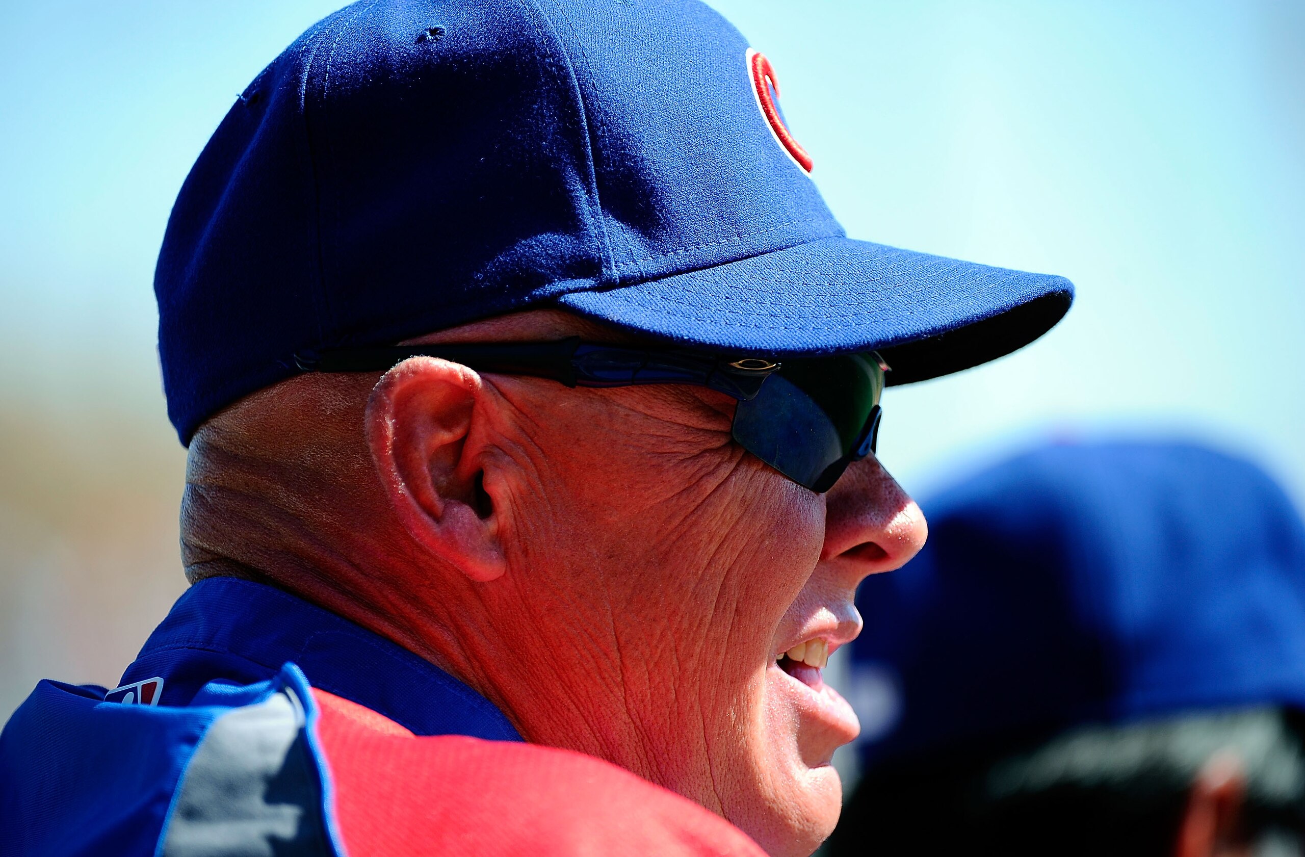 GLENDALE, AZ - MARCH 11: Mike Quade #8 manager Chicago Cubs during the spring training baseball game against at Camelback Ranch on March 11, 2011 in Glendale, Arizona. (Photo by Kevork Djansezian/Getty Images) GLENDALE, AZ - MARCH 11: Mike Quade #8 manager Chicago Cubs during the spring training baseball game against at Camelback Ranch on March 11, 2011 in Glendale, Arizona. (Photo by Kevork Djansezian/Getty Images)