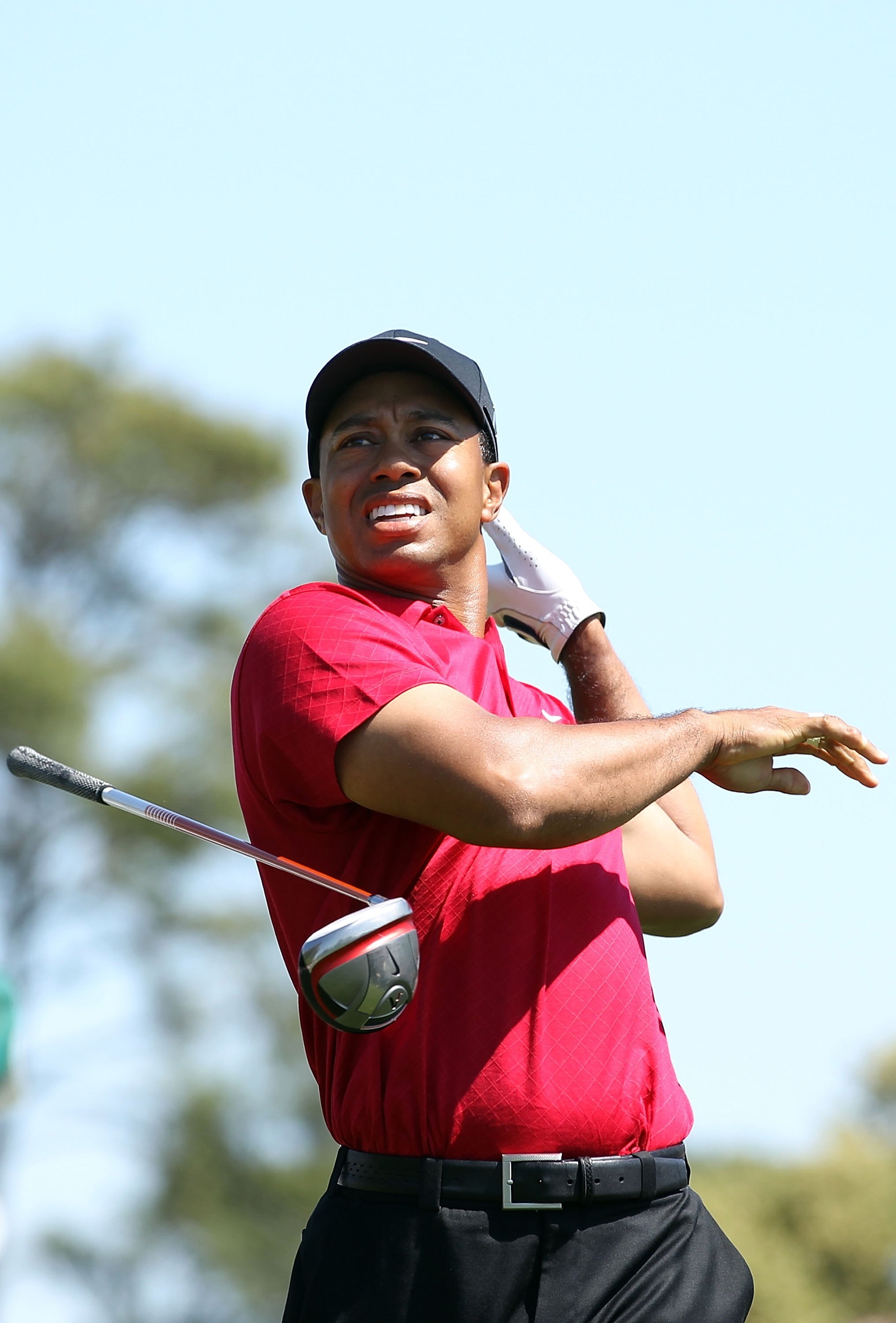 AUGUSTA, GA - APRIL 11:  Tiger Woods during the final round of the 2010 Masters Tournament at Augusta National Golf Club on April 11, 2010 in Augusta, Georgia.  (Photo by Streeter Lecka/Getty Images for Golf Week)