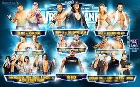 WrestleMania 27 Match Card