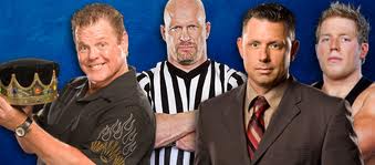 Jerry Lawler vs. Michael Cole