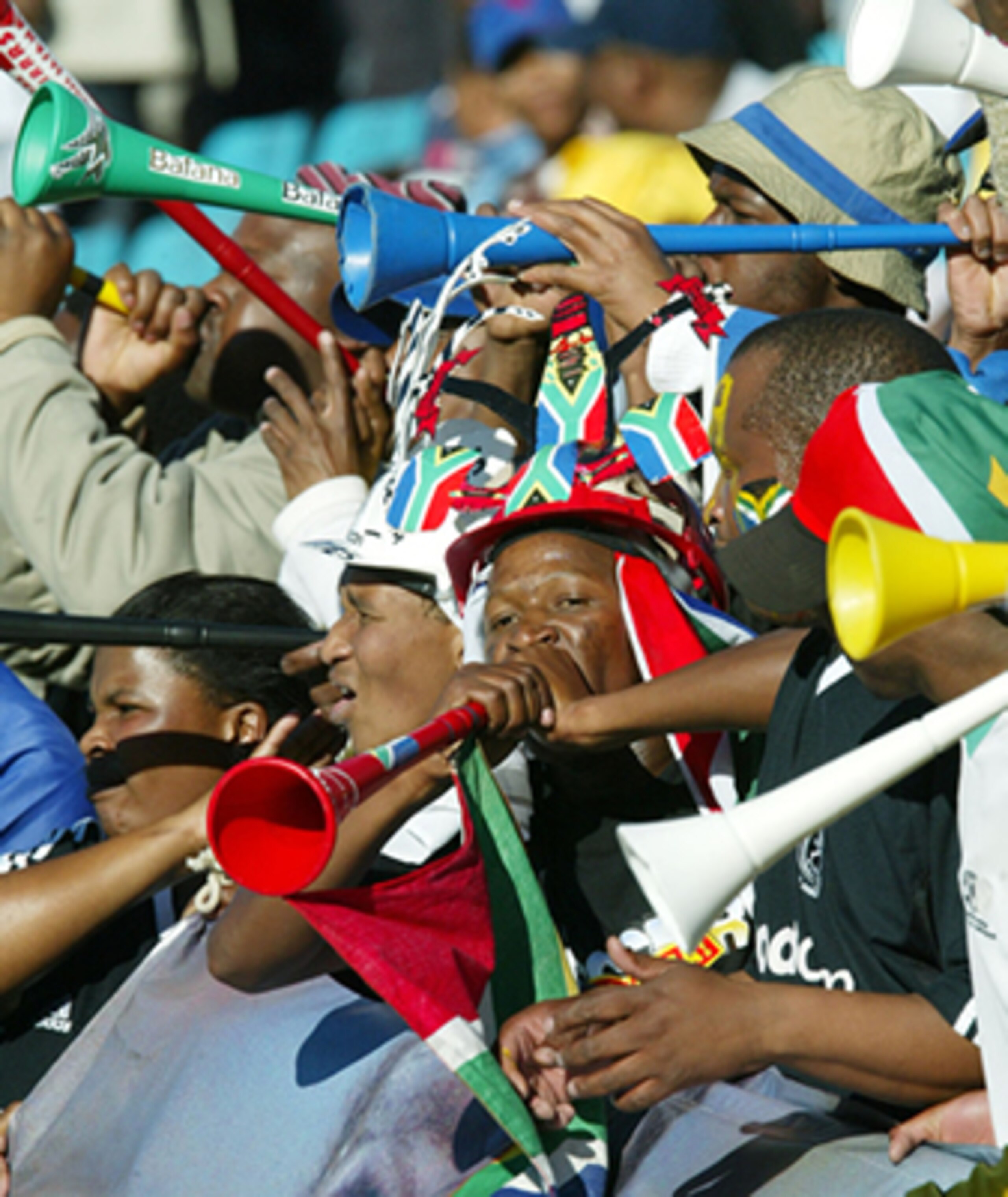 Take your pick: ignorant fans or these blarring horns