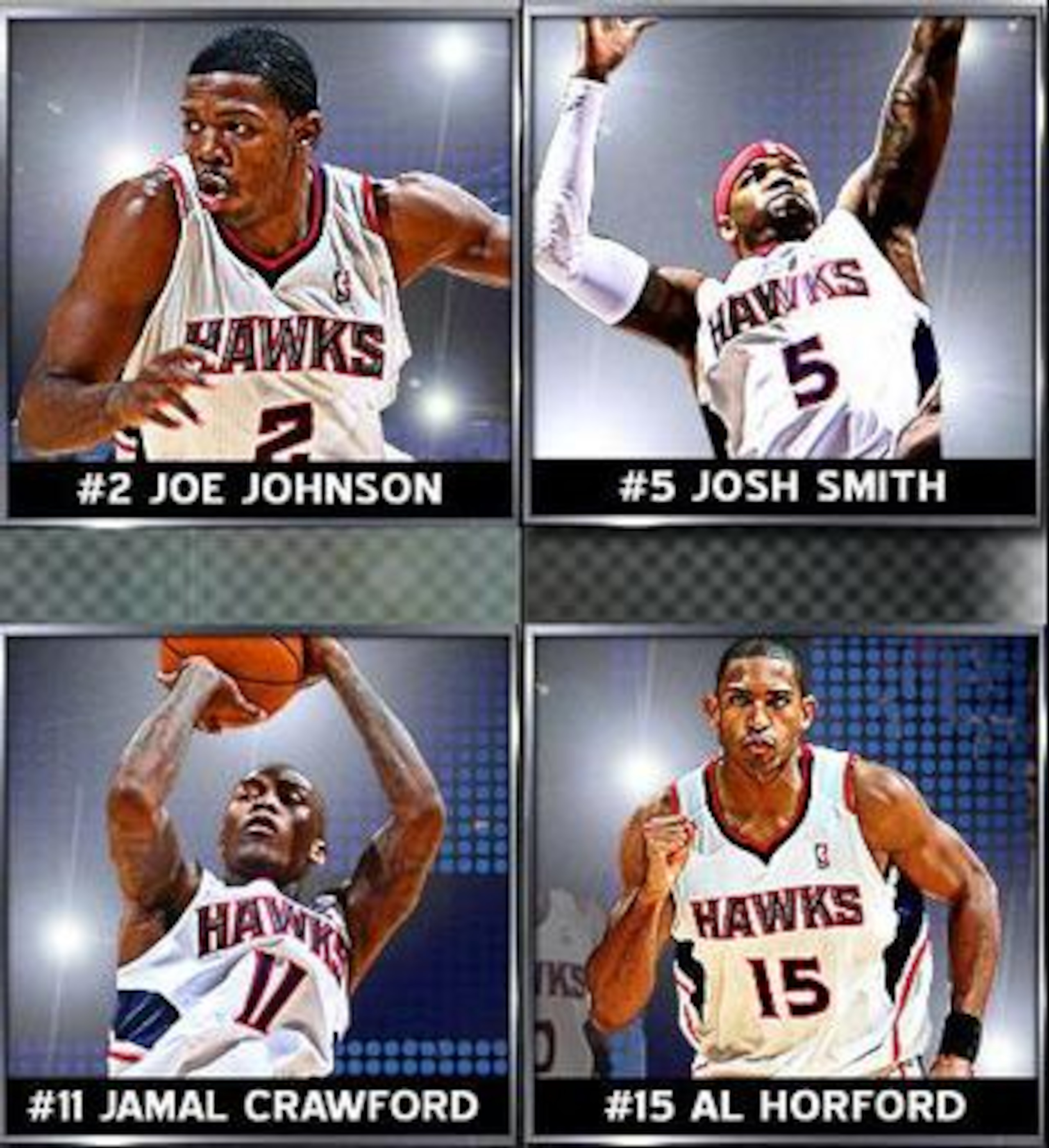Atlanta Hawks Big 4 (Courtesy of NBA.com)