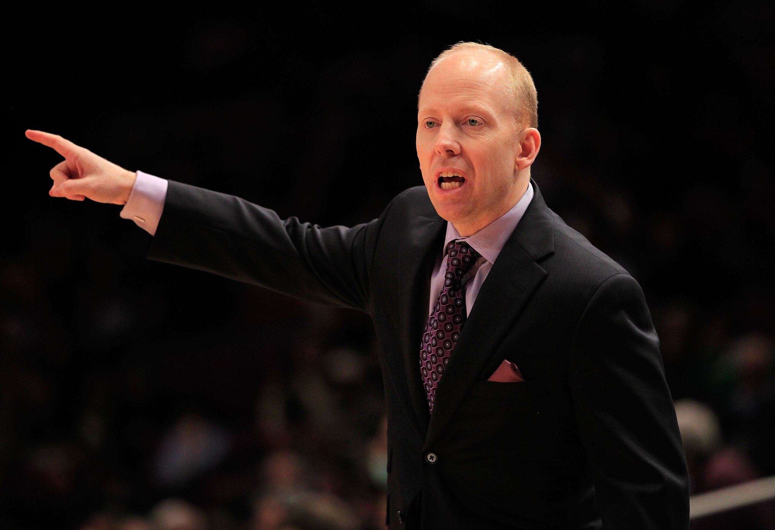 NEW YORK, NY - MARCH 10: Head coach Mick Cronin of the Cincinnati Bearcats looks on from the bench against the Notre Dame Fighting Irish during the quarterfinals of the 2011 Big East Men's Basketball Tournament presented by American Eagle Outfitters at NEW YORK, NY - MARCH 10: Head coach Mick Cronin of the Cincinnati Bearcats looks on from the bench against the Notre Dame Fighting Irish during the quarterfinals of the 2011 Big East Men's Basketball Tournament presented by American Eagle Outfitters at