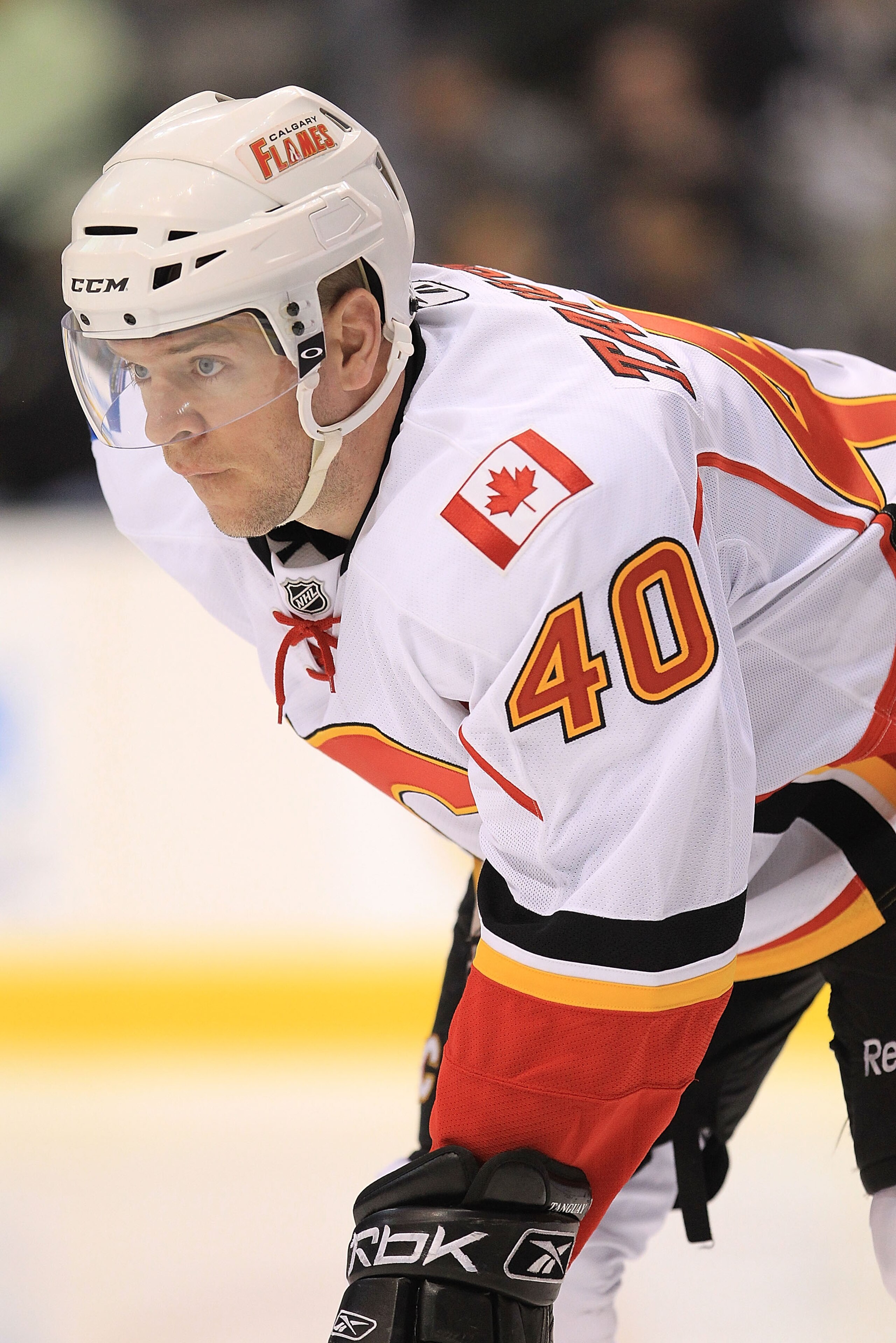 DALLAS, TX - MARCH 09: Alex Tanguay #40 of the Calgary Flames at American Airlines Center on March 9, 2011 in Dallas, Texas. (Photo by Ronald Martinez/Getty Images) DALLAS, TX - MARCH 09: Alex Tanguay #40 of the Calgary Flames at American Airlines Center on March 9, 2011 in Dallas, Texas. (Photo by Ronald Martinez/Getty Images)