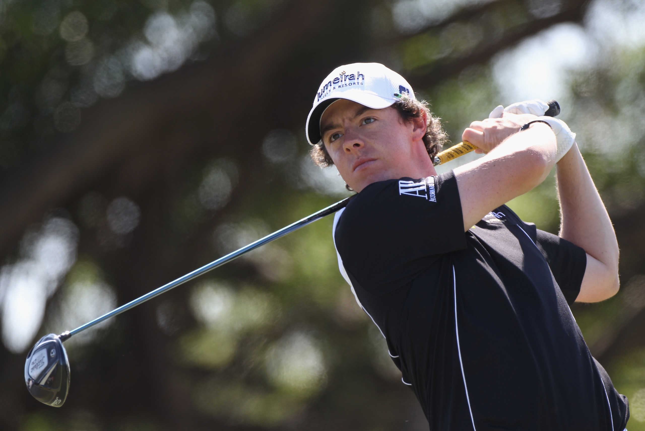 DORAL, FL - MARCH 13:  Rory McIlroy hits a shot during the final round of the 2011 WGC- Cadillac Championship at the TPC Blue Monster at the Doral Golf Resort and Spa on March 13, 2011 in Doral, Florida.  (Photo by Sam Greenwood/Getty Images)