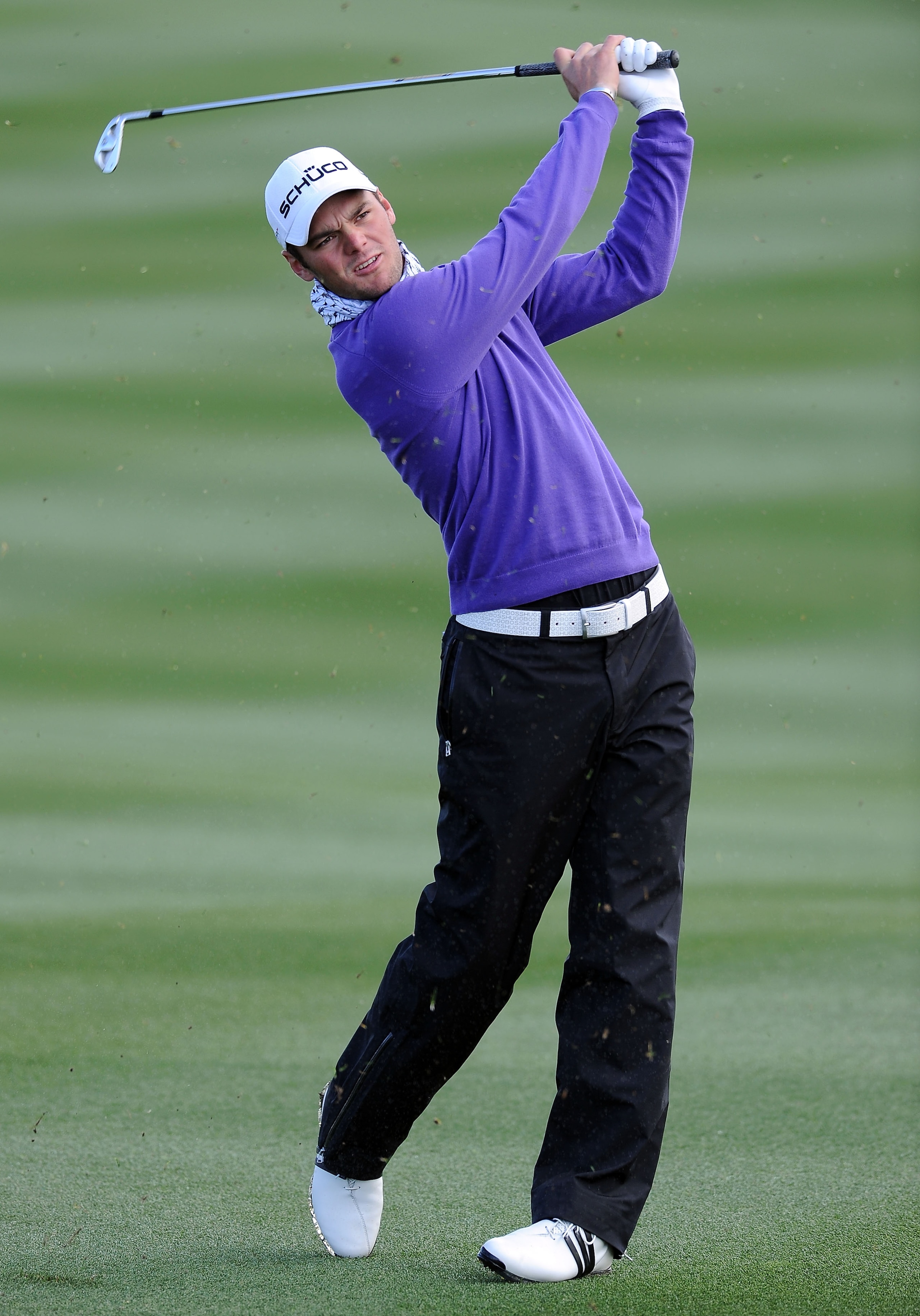 MARANA, AZ - FEBRUARY 27:  Martin Kaymer of Germany plays his approach shot on the 10th hole during the final round of the Accenture Match Play Championship at the Ritz-Carlton Golf Club on February 27, 2011 in Marana, Arizona.  (Photo by Stuart Franklin/