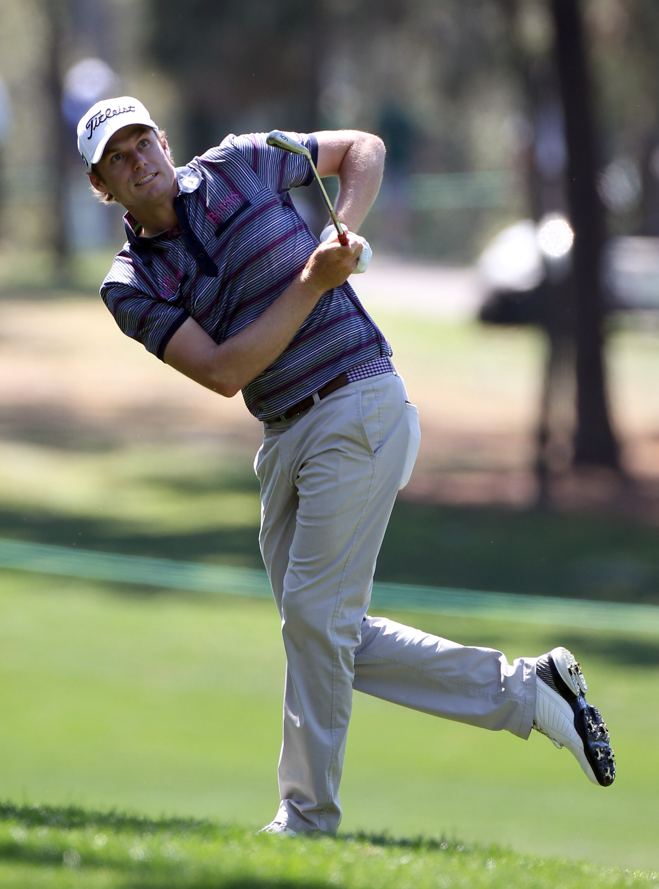 PALM HARBOR, FL - MARCH 17:  Nick Watney plays a shot on the 6th hole during the first round of the Transitions Championship at Innisbrook Resort and Golf Club on March 17, 2011 in Palm Harbor, Florida.  (Photo by Sam Greenwood/Getty Images)