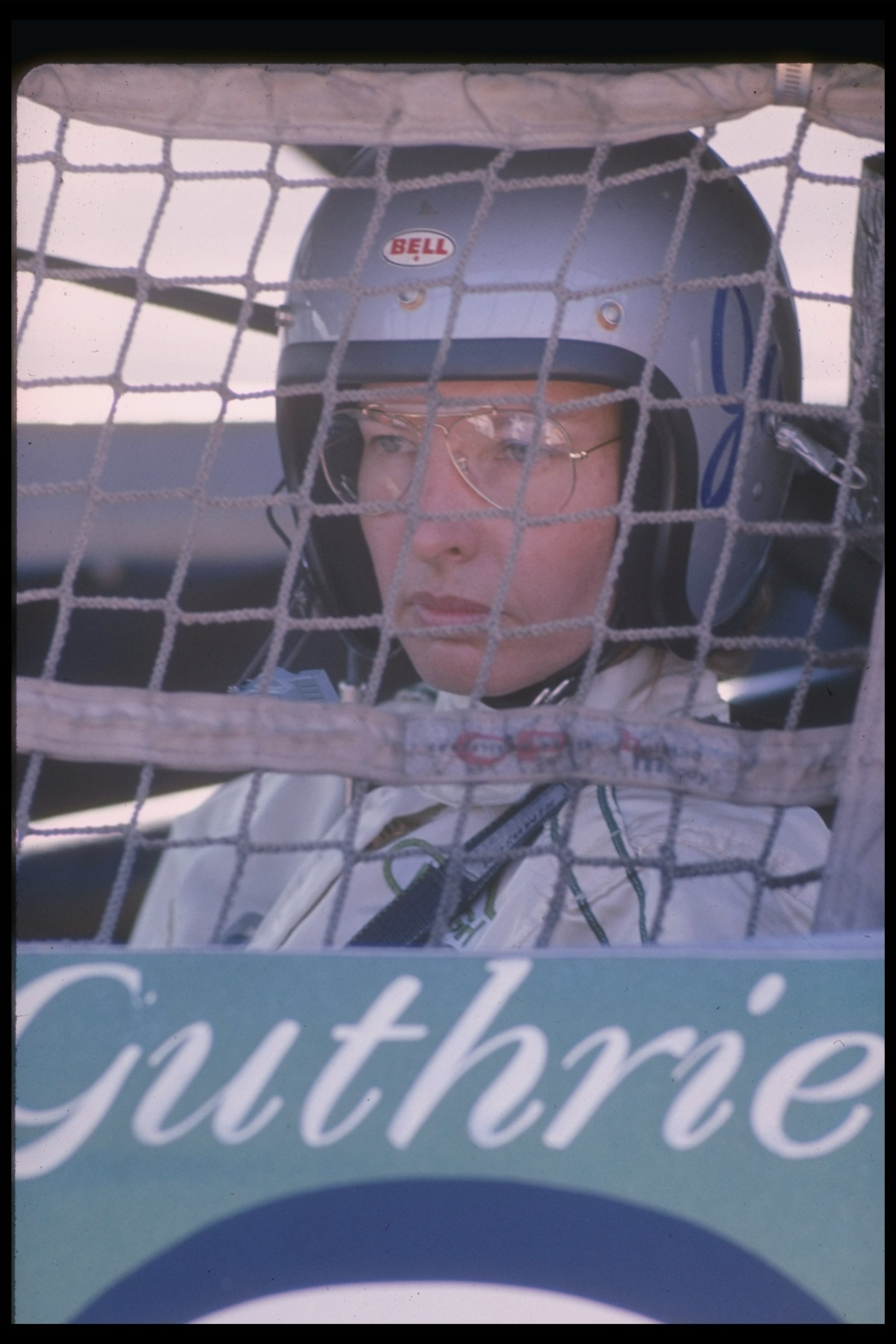 Undated: NASCAR driver Janet Guthrie.