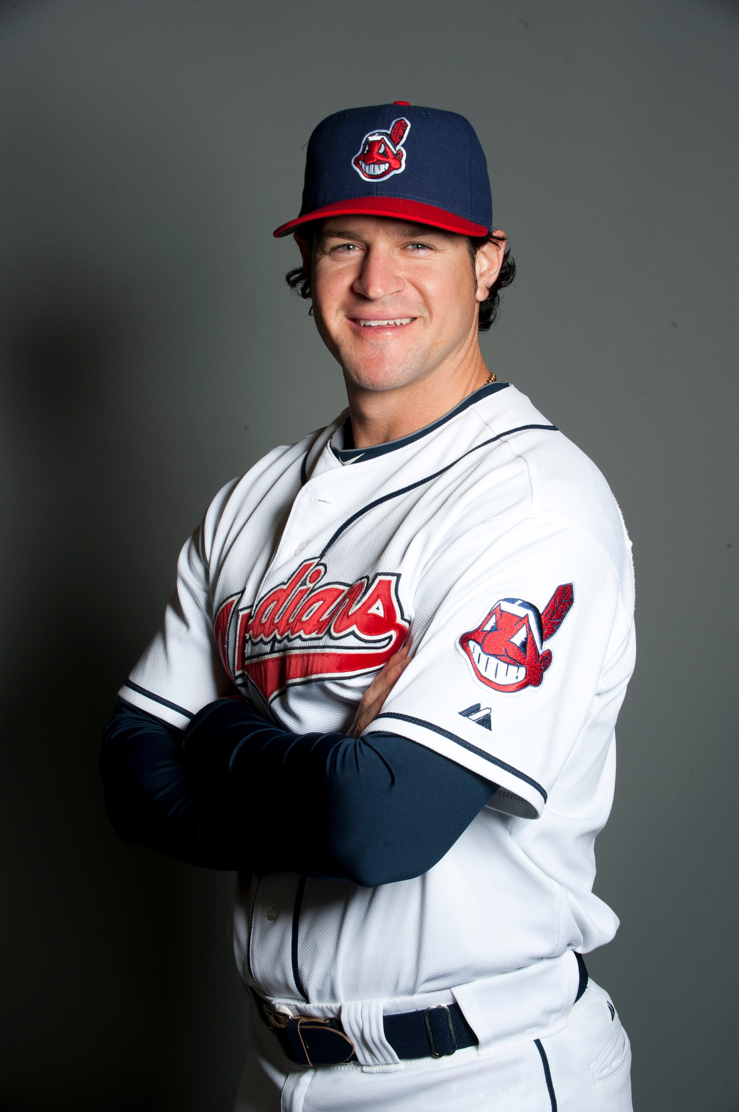 GOODYEAR, AZ - FEBRUARY 22: Matt LaPorta #7 of the Cleveland Indians poses during their photo day at the Cleveland Indians Spring Training Complex on February 22, 2011 in Goodyear, Arizona. (Photo by Rob Tringali/Getty Images)