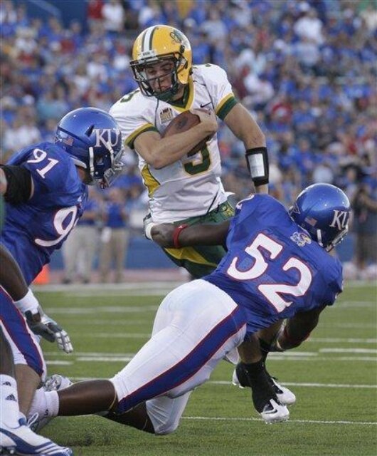 Kansas' Top Returning Tackler- Linebacker Steven Johnson