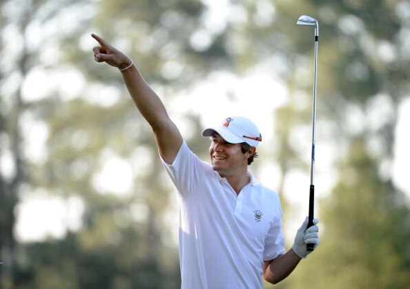 AUGUSTA, GA - APRIL 04:  Amateur Peter Uihlein waits on a tee box during a practice round prior to the 2011 Masters Tournament at Augusta National Golf Club on April 4, 2011 in Augusta, Georgia.  (Photo by Harry How/Getty Images)